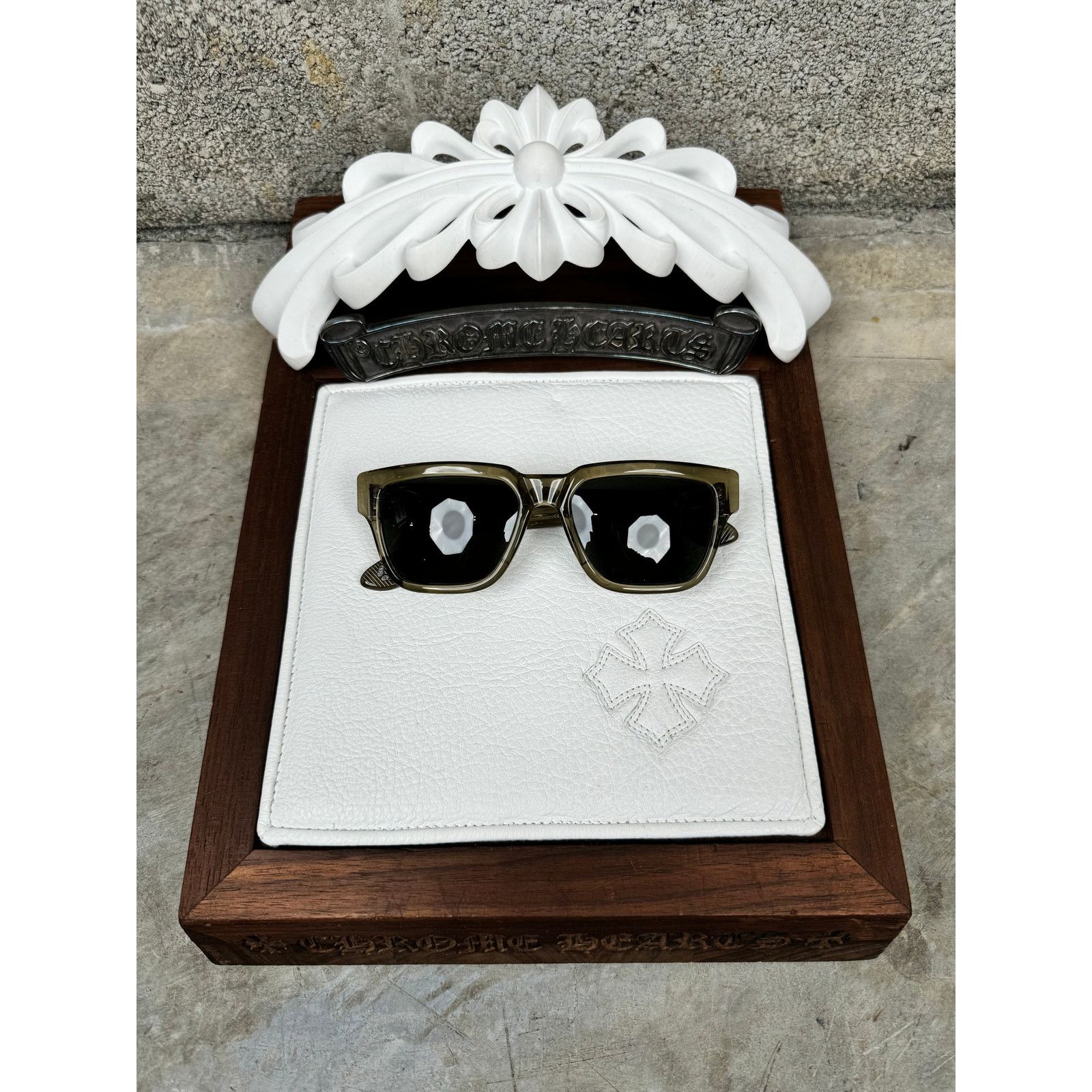 chrome hearts red cross cashmere mask ‎ ‎ ‎ #grailed