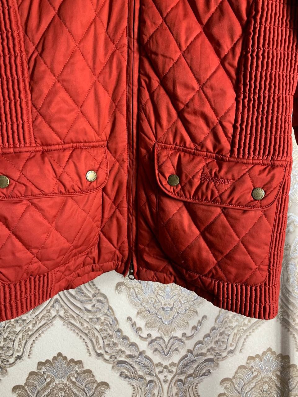 Barbour × Vintage VERY RARE BARBOUR MATT UTLITY RIB QUILT ENGLAND STYLE Y2K Size M / US 6-8 / IT 42-44 - 5 Thumbnail