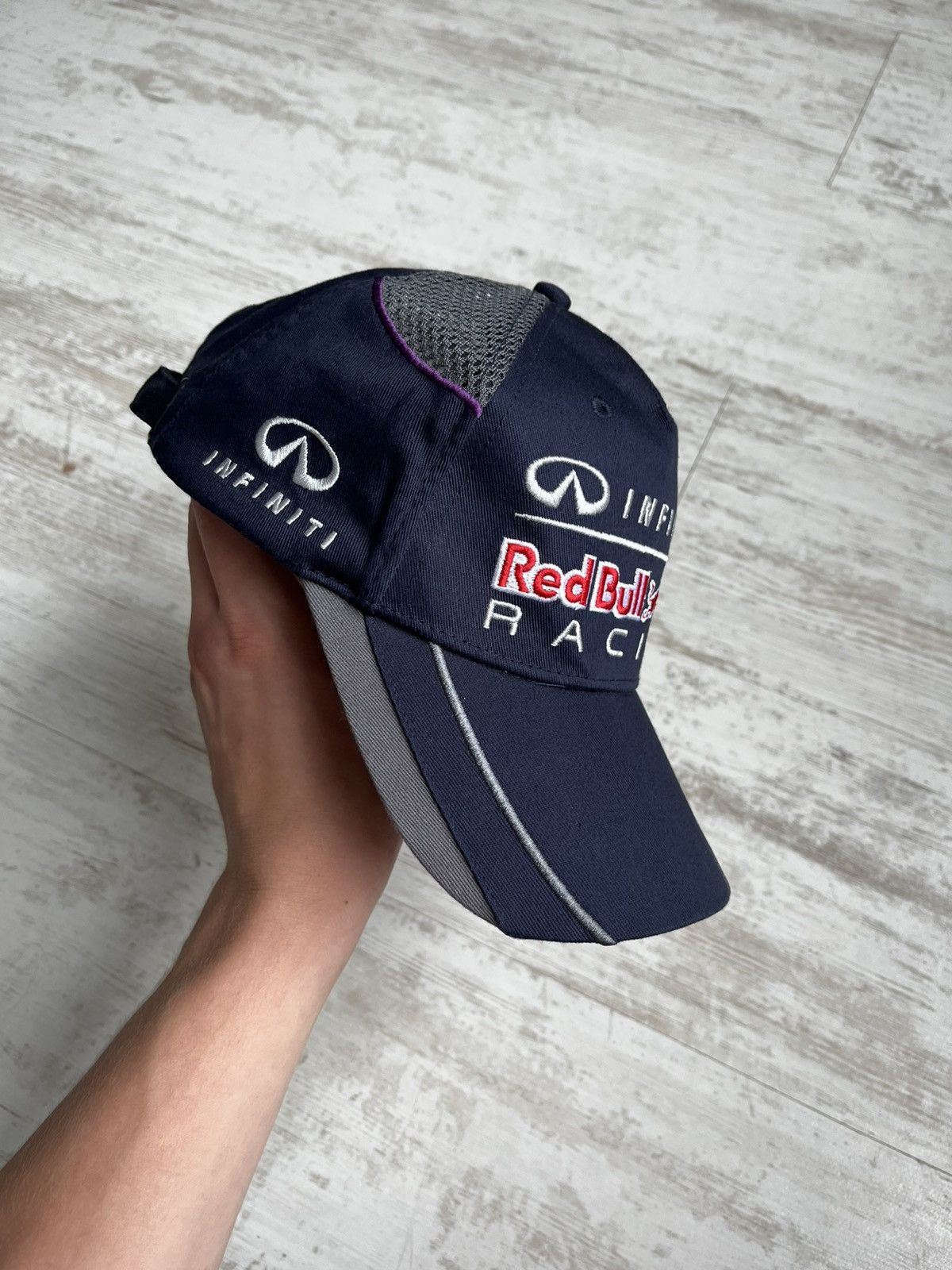 Red Bull Vintage Pepe jeans Red Bull Racing F1 Infiniti Cap Hat Y2K Size ONE SIZE - 4 Thumbnail