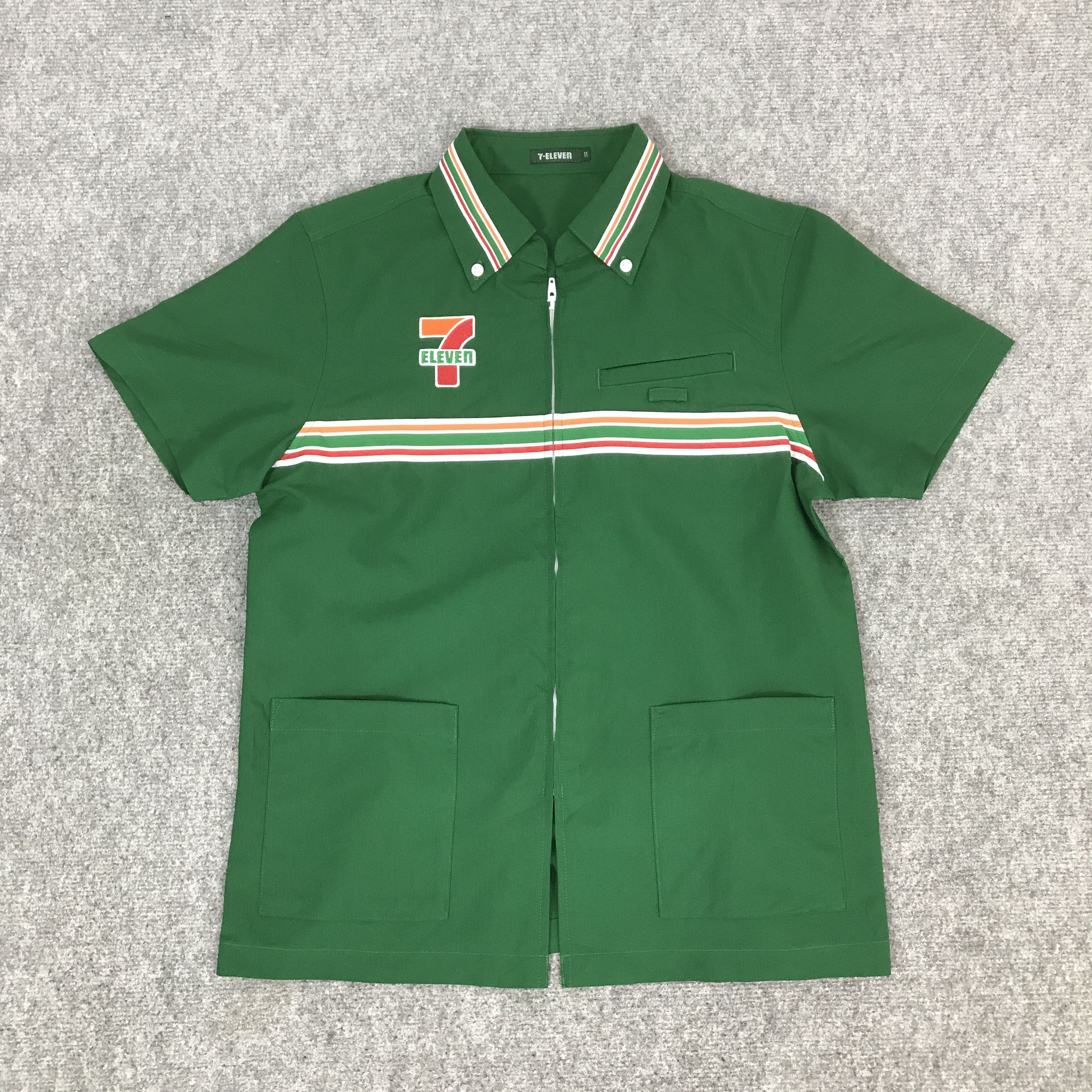 Japanese Brand 7 ELEVEN UNIFORM JAPAN JACKET K50B20 Size US L / EU 52-54 / 3 - 2 Thumbnail