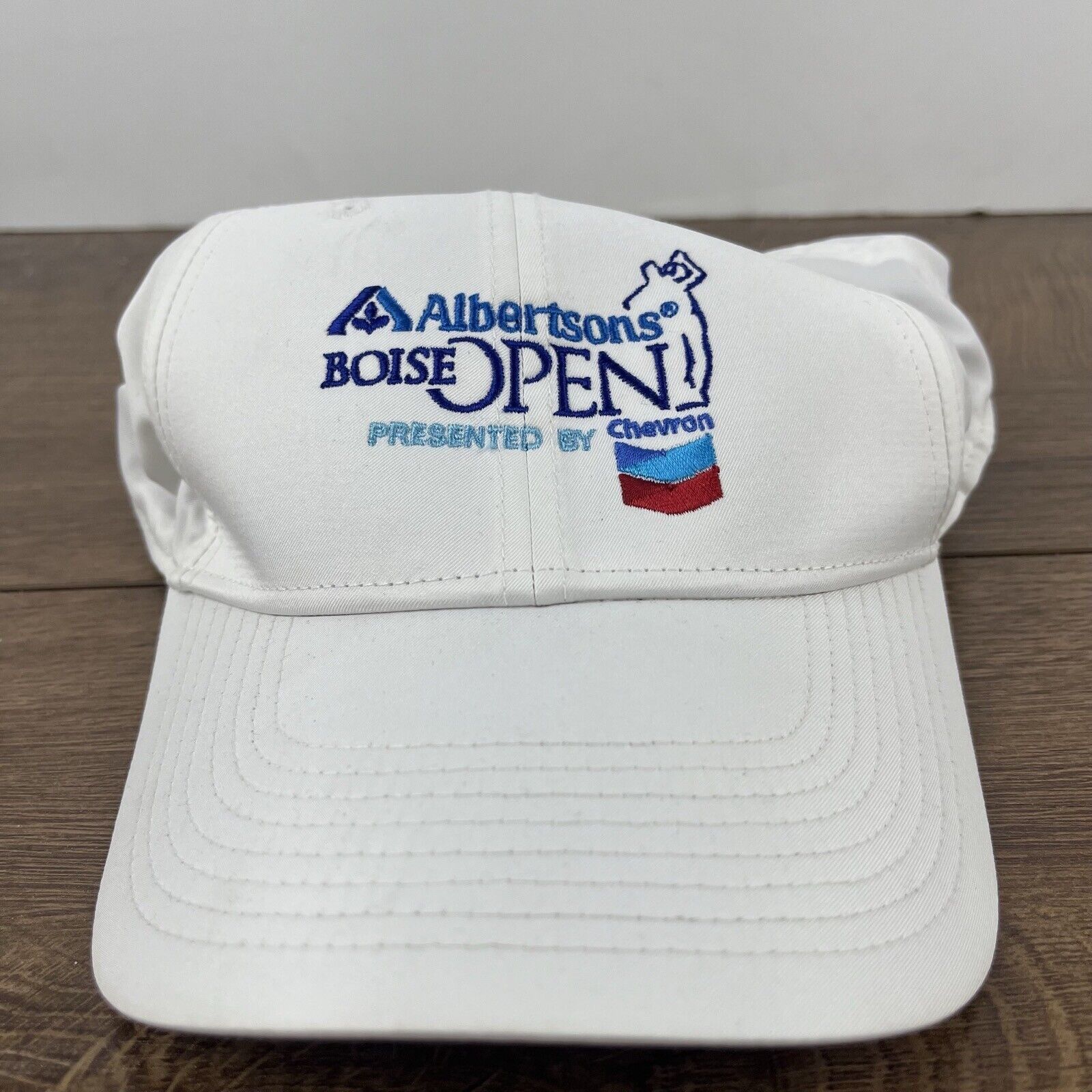 Nike Albertsons Boise Open Hat Nike Golf White Adjustable Hat Whi Size ONE SIZE - 5 Thumbnail