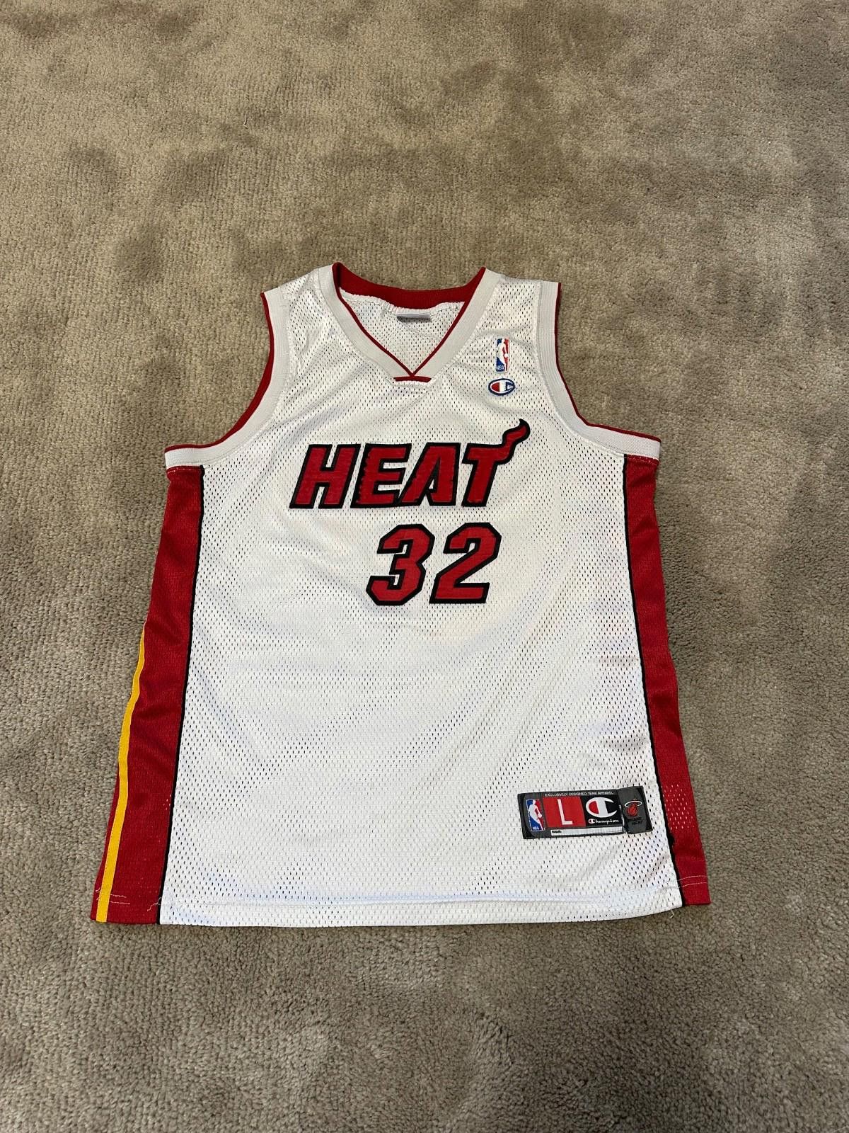 Champion MIAMI HEAT NBA SHIRT O'NEAL CHAMPION JERSEY SHIRT CAMISETA Size US L / EU 52-54 / 3 - 1 Thumbnail
