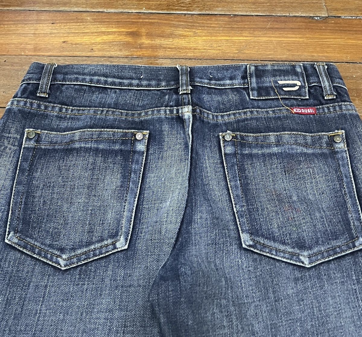 Diesel × Vintage Very Rare Vintage Brand Diesel Flared Jeans 1990s Size US 31 - 4 Thumbnail