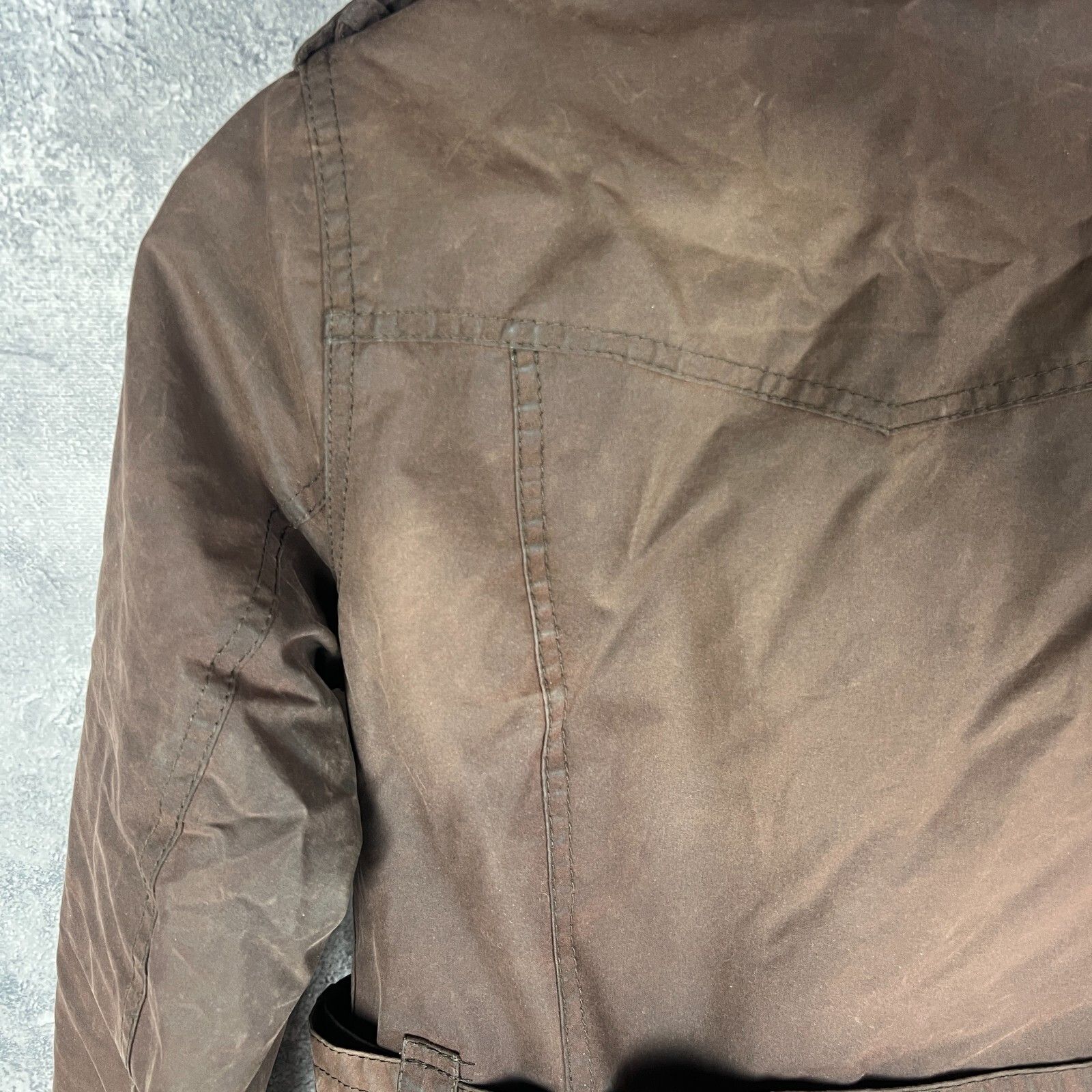 Barbour Barbour International Waxed Jacket Women's Size 4 Brown ` Size S / US 4 / IT 40 - 13 Thumbnail