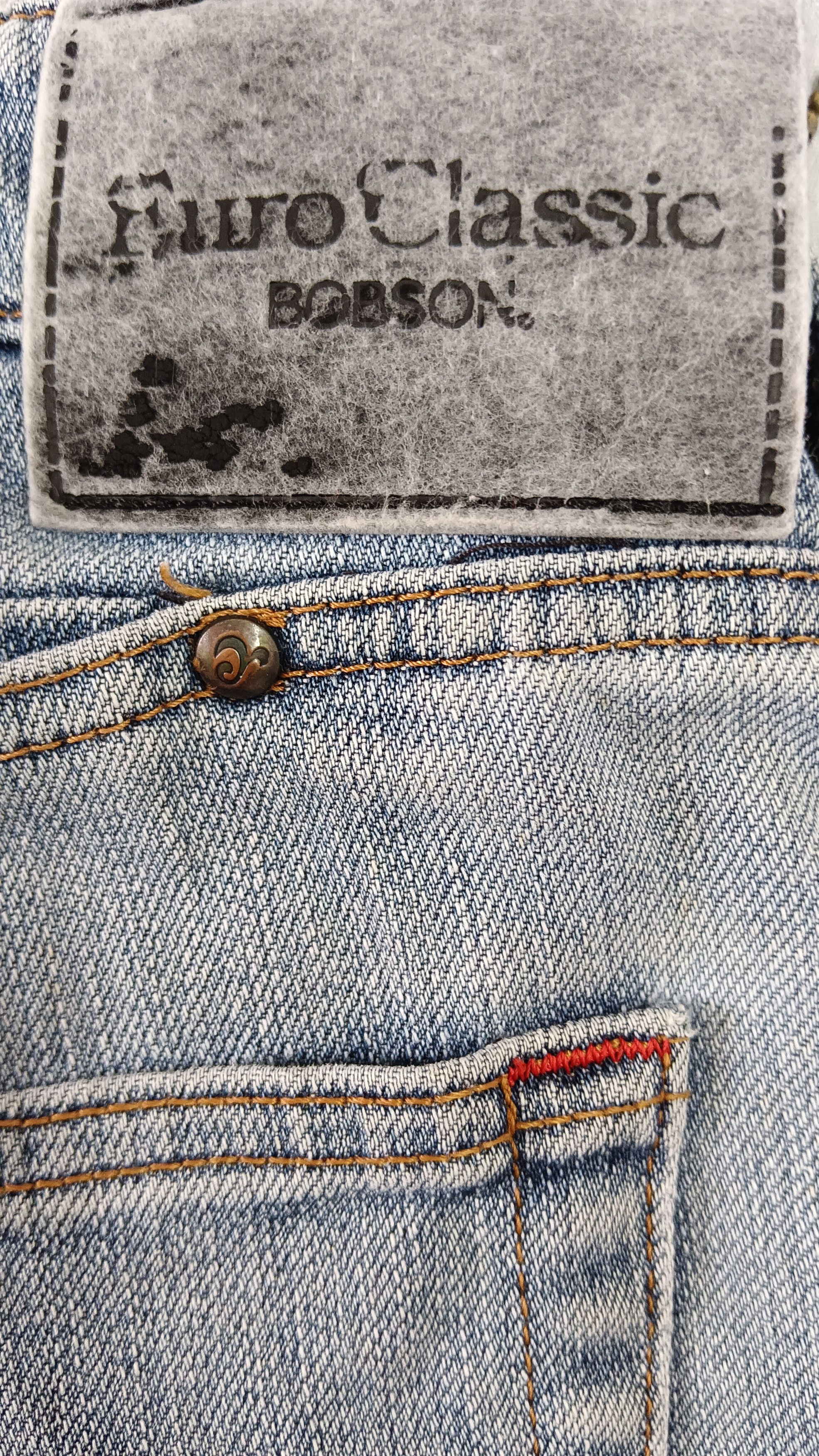 If Six Was Nine Bobson Euro Classic Patchwork Denim Size US 31 - 10 Thumbnail