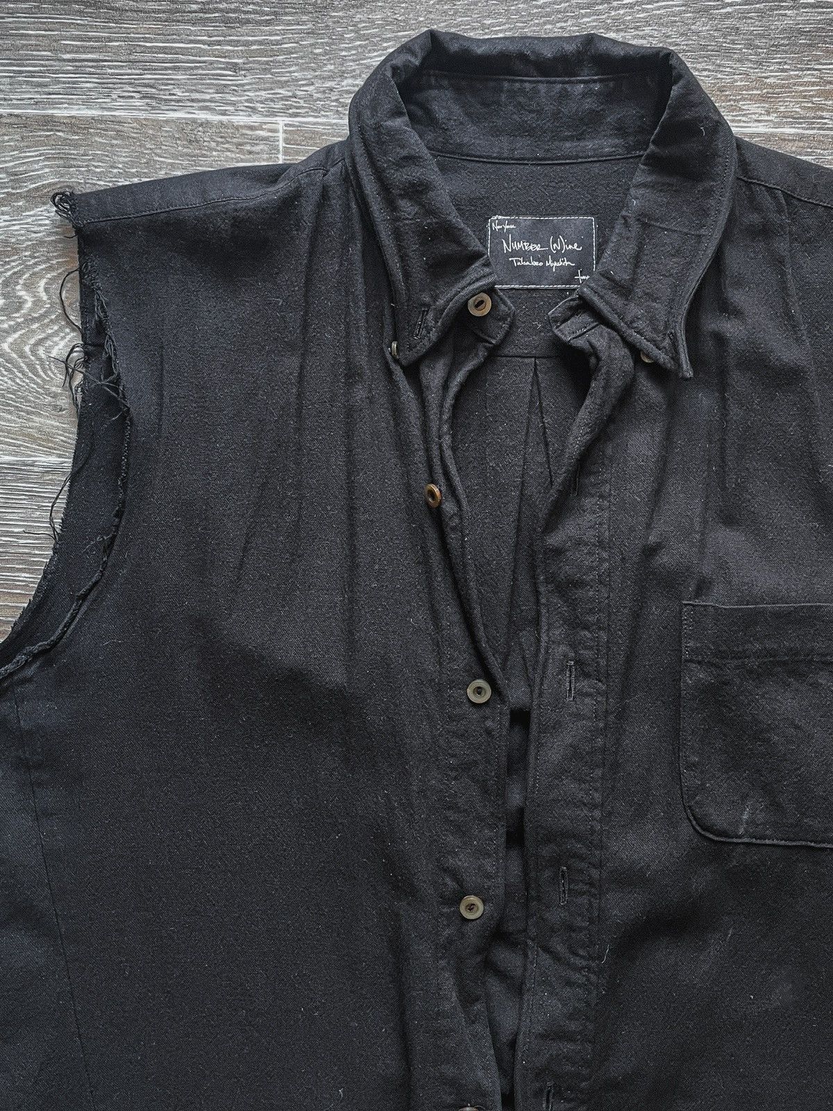 SS08 Nightcrawler Number (N)ine Sleeveless Top