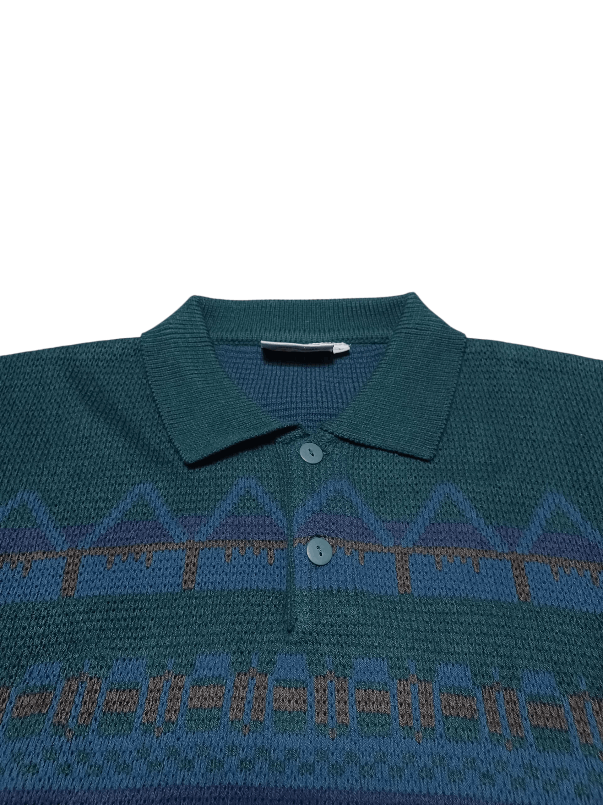 Other VINTAGE 90S MADE IN KOREA OLDMONEY 1/3 SWEATER Size US L / EU 52-54 / 3 - 2 Thumbnail