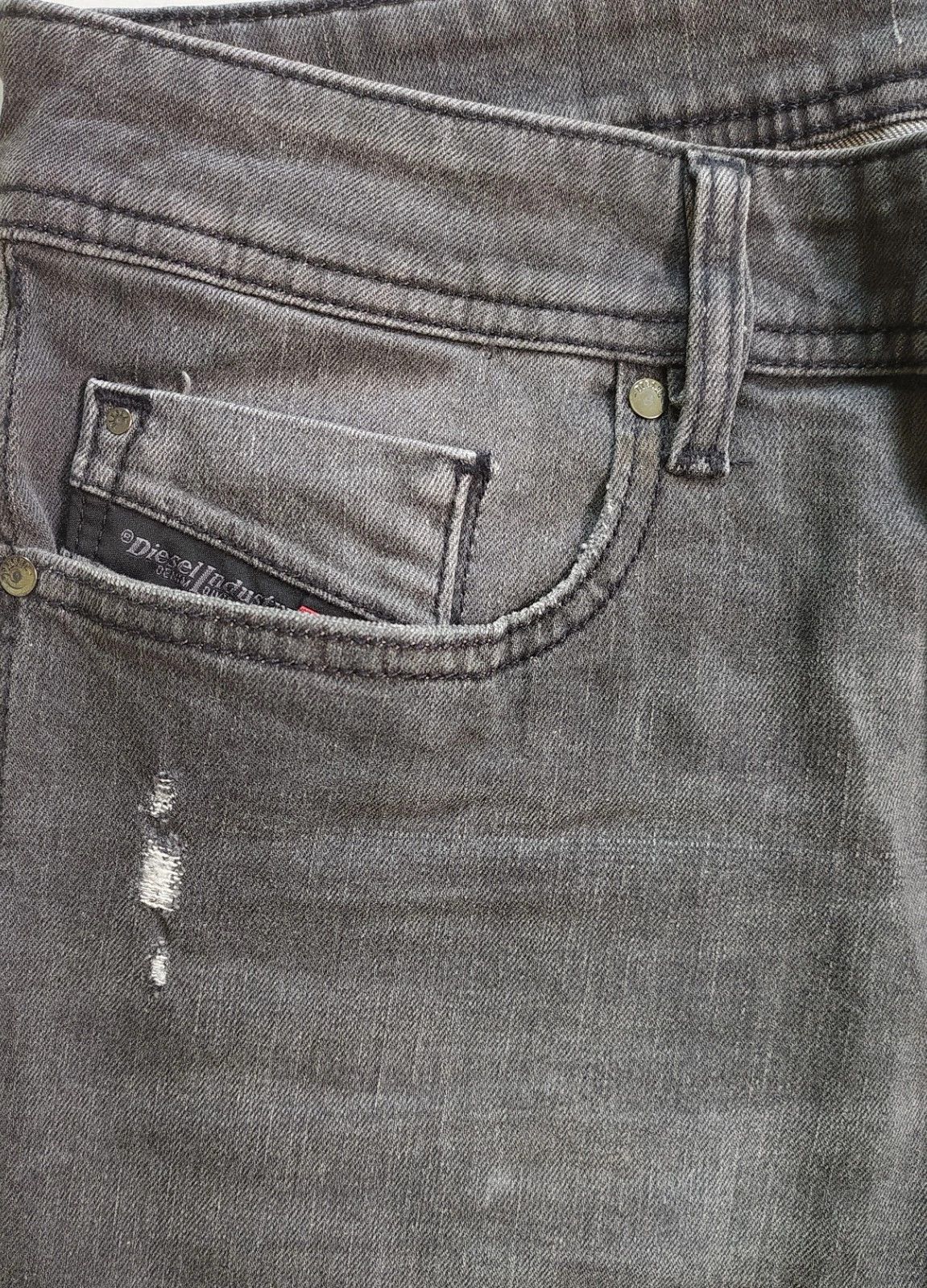 Diesel Diesel TROXER L.32 MENS JEANS SLTP/9986 Size US 32 / EU 48 - 4 Thumbnail