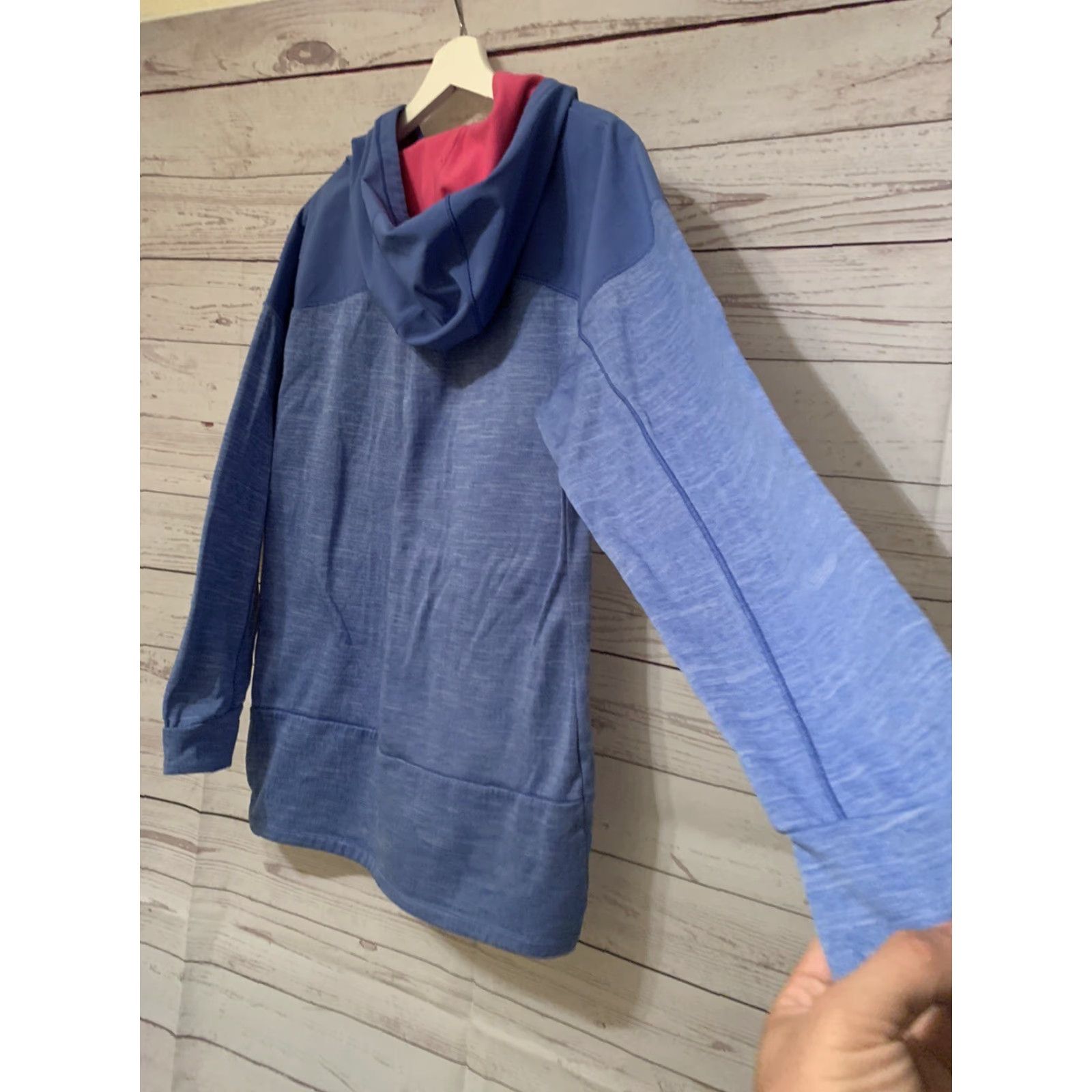 The North Face Women The North Face Blue Elastic Exercise Pullover Hoodie Size L User: Women The North Face Blue Elastic Exercise Pullover Hoodie Size L Size L / US 10 / IT 46 - 5 Thumbnail