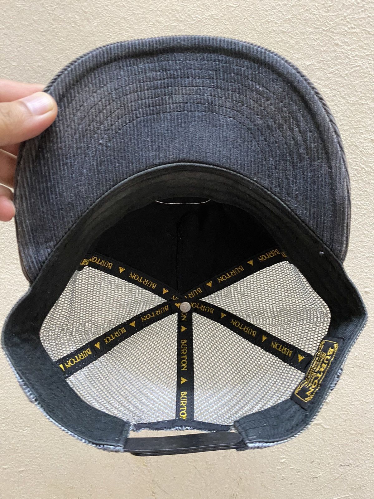 Burton × Vintage Vintagr Used Burton Corduroy Y2k Hat Size ONE SIZE - 3 Thumbnail