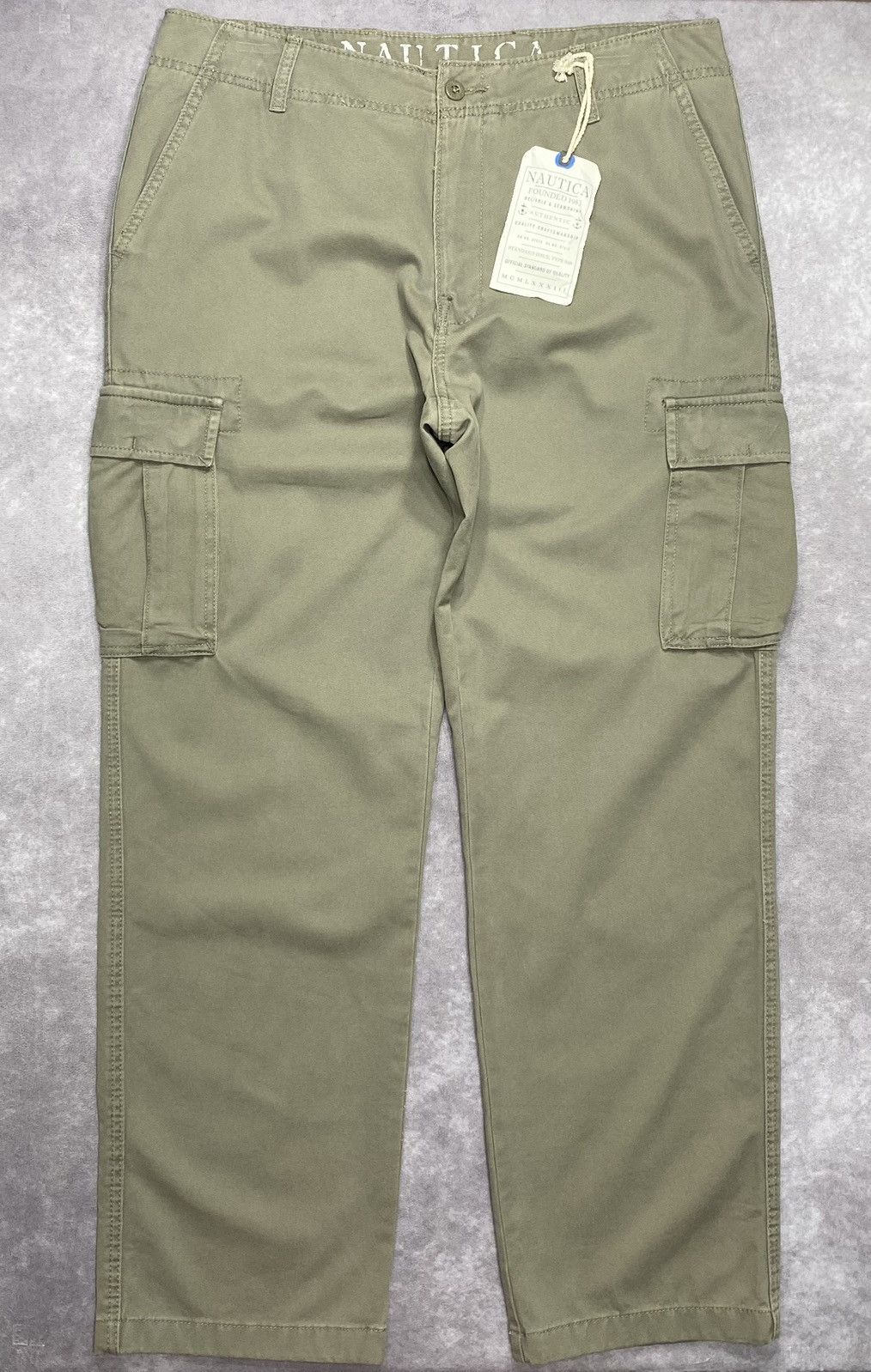 Nautica 90’s Vintage Nautica Polo Shirt & Cargo Pants Size US XL / EU 56 / 4 - 4 Thumbnail
