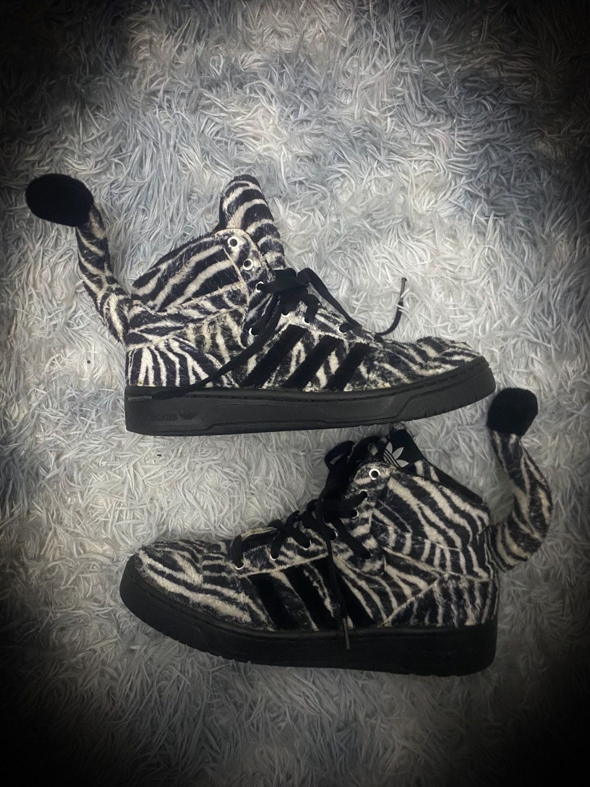 Adidas × Jeremy Scott Jeremy Scott Zebra Shoes | Grailed