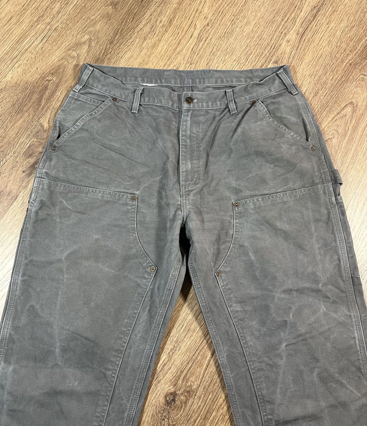 Carhartt Vintage Carhartt Double Knee Workwear Carpenter Pants Size US 38 / EU 54 - 3 Thumbnail