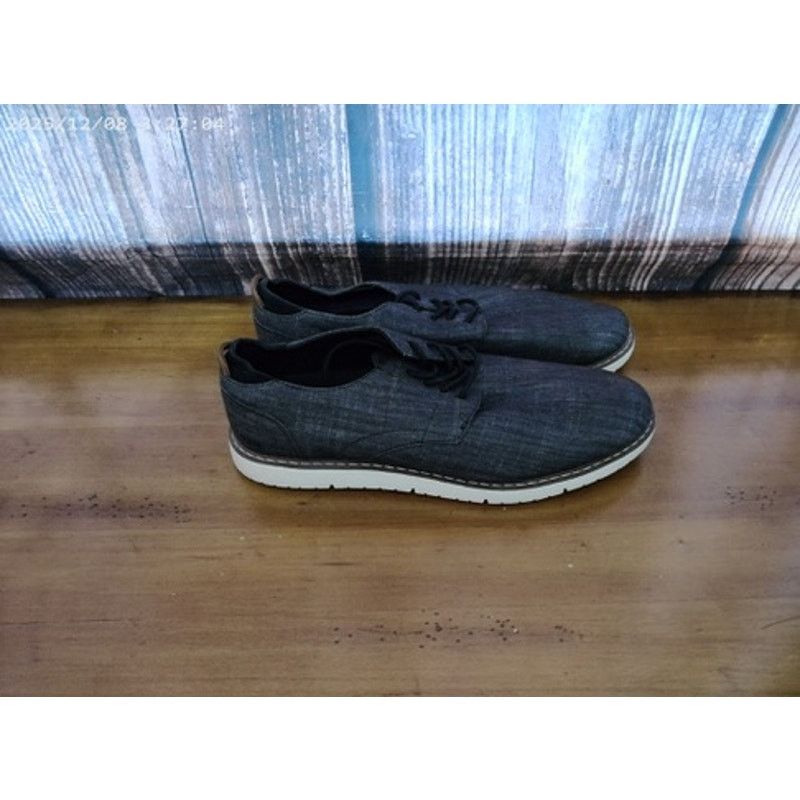 Toms TOMS Navi Oxford Men's Lace-Up Shoes Dark Gray Casual 11.5 Size US 11.5 / EU 44-45 - 5 Thumbnail