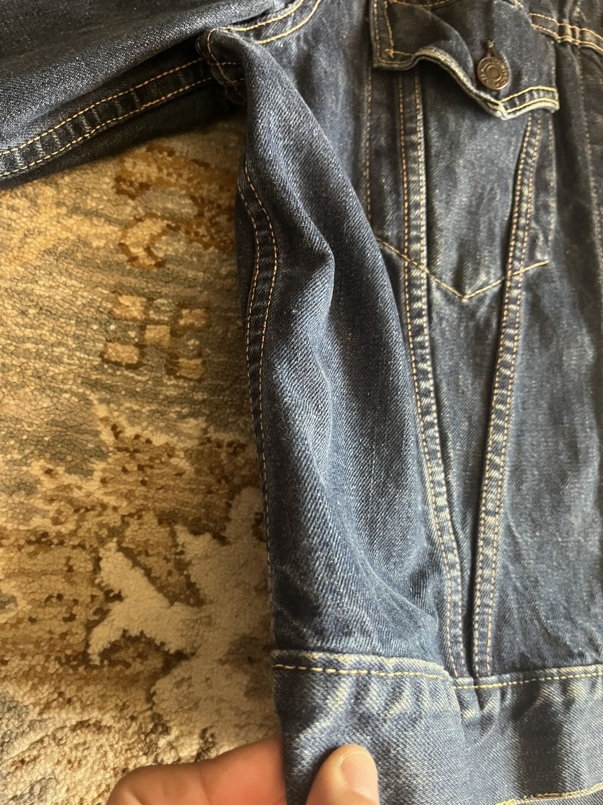 Levi's BIG E TYPE III 557XX DENIM JACKET 60’S TRUCKER D STAMPED 42 Size US S / EU 44-46 / 1 - 9 Thumbnail