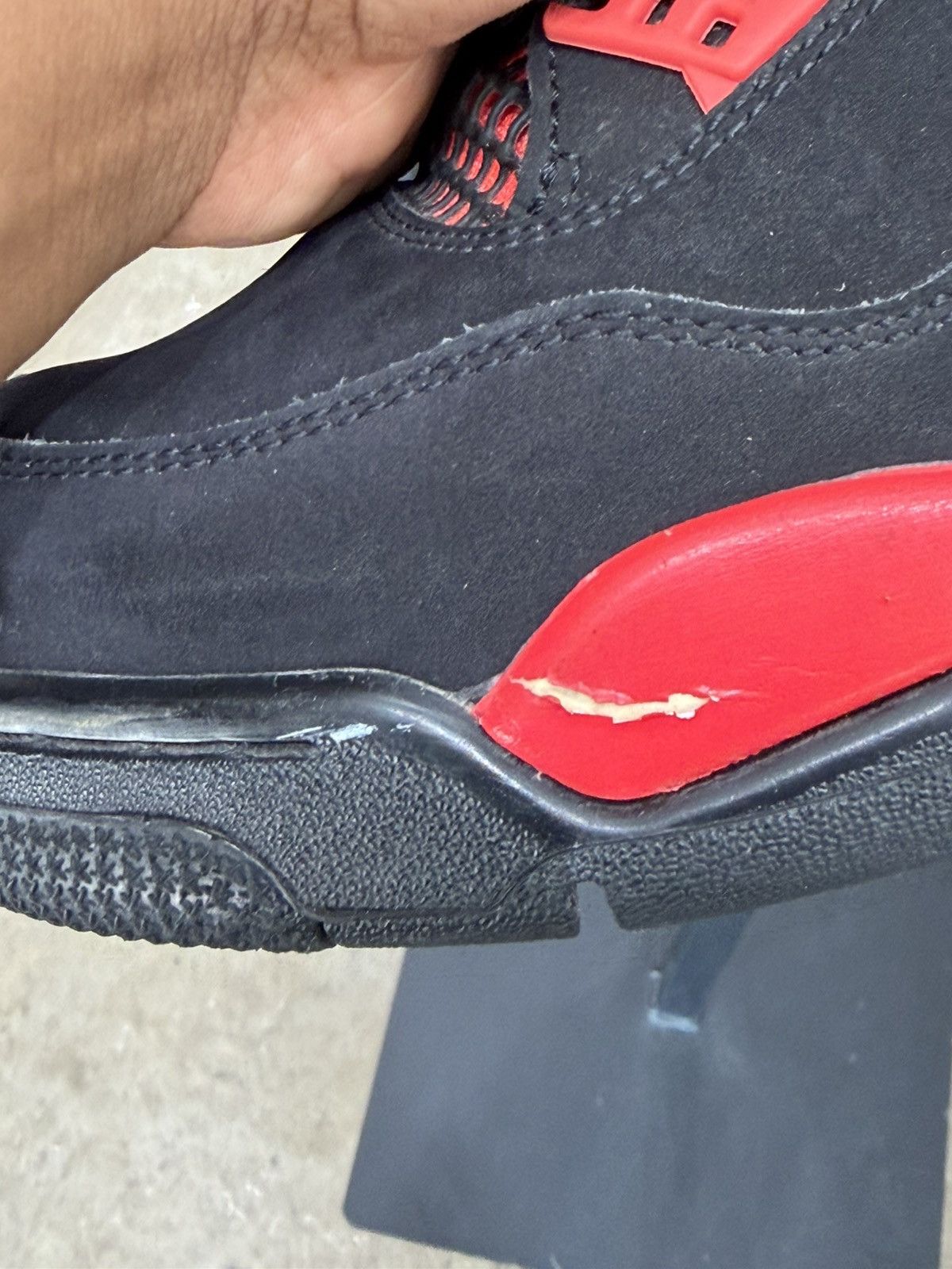 Jordan Brand Jordan 4 Red Thunder Size 10 (2022) Size US 10 / EU 43 - 12 Thumbnail