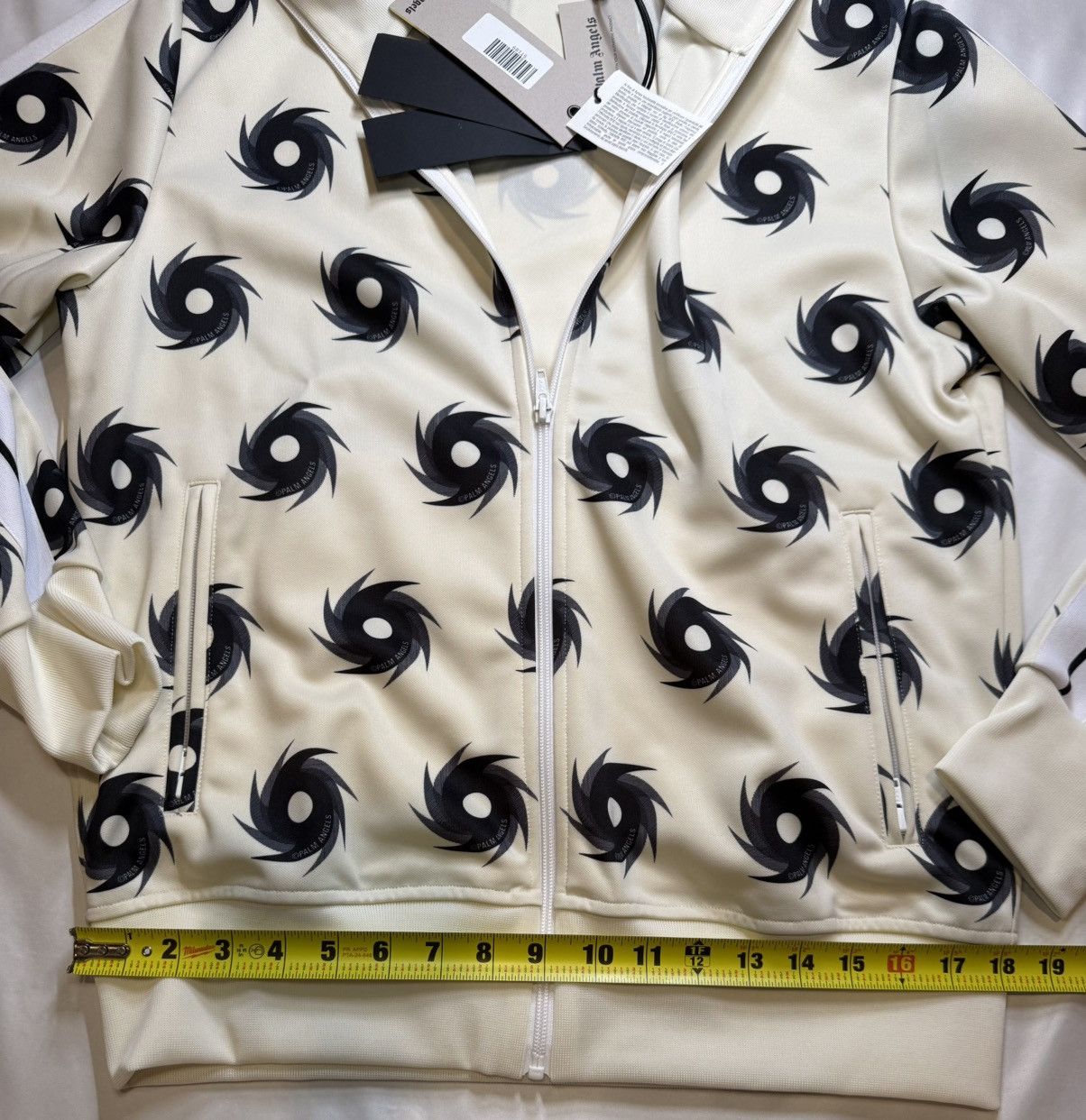 Palm Angels Surf Club Classic Track Jacket Off-White *NEW* w/Tags Large Size US L / EU 52-54 / 3 - 15 Thumbnail