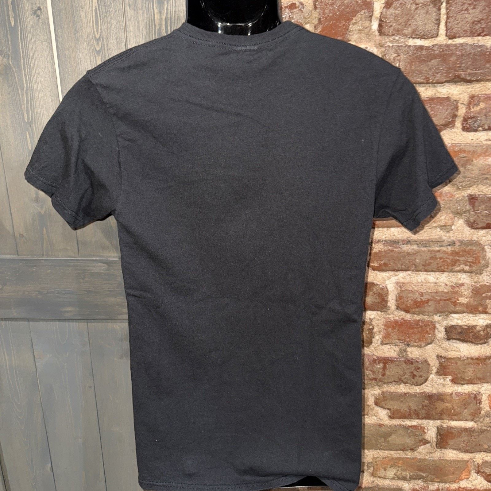 Delta Anthrax vintage Black Tee Sz S festival rock music EUC Size US S / EU 44-46 / 1 - 6 Thumbnail