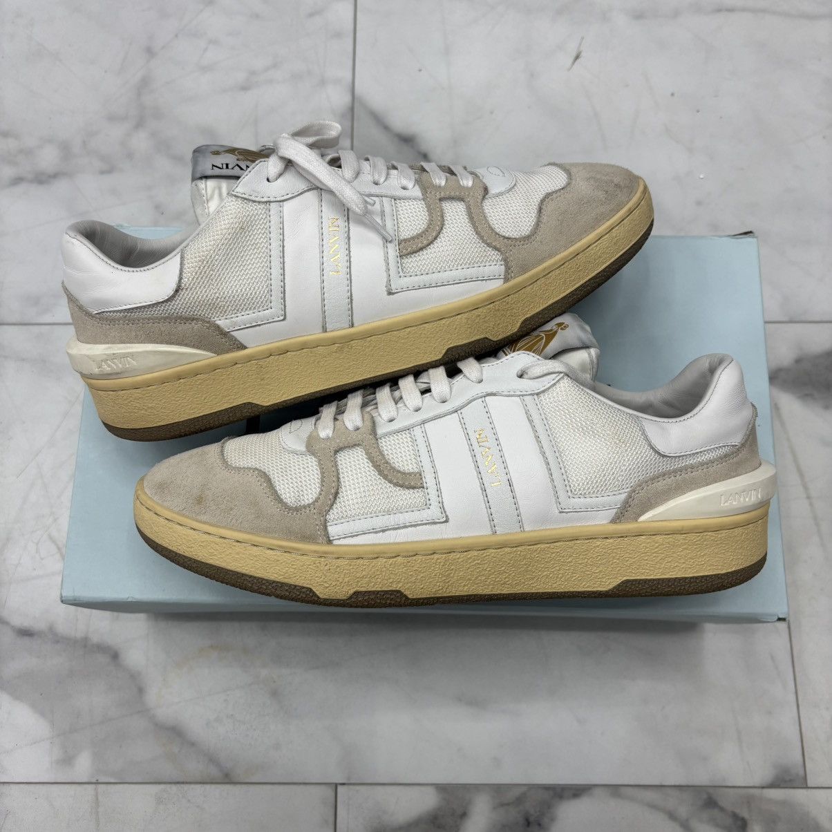 Lanvin Lanvin Tennis Low “White” Size US 9 / EU 42 - 4 Thumbnail