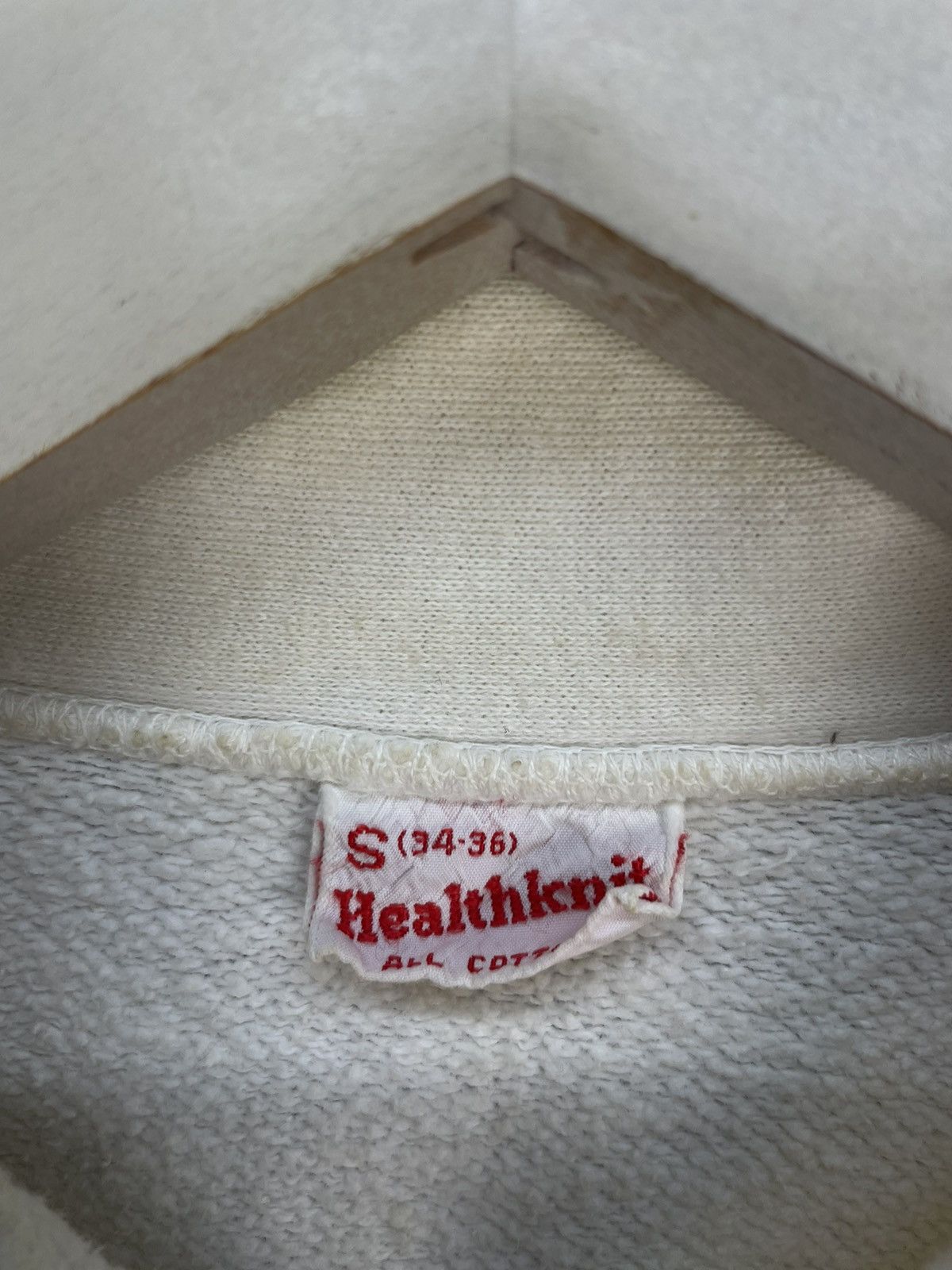 Vintage Vintage 50s Healthknit Football 56 half zip sweatshirt Size US S / EU 44-46 / 1 - 7 Thumbnail