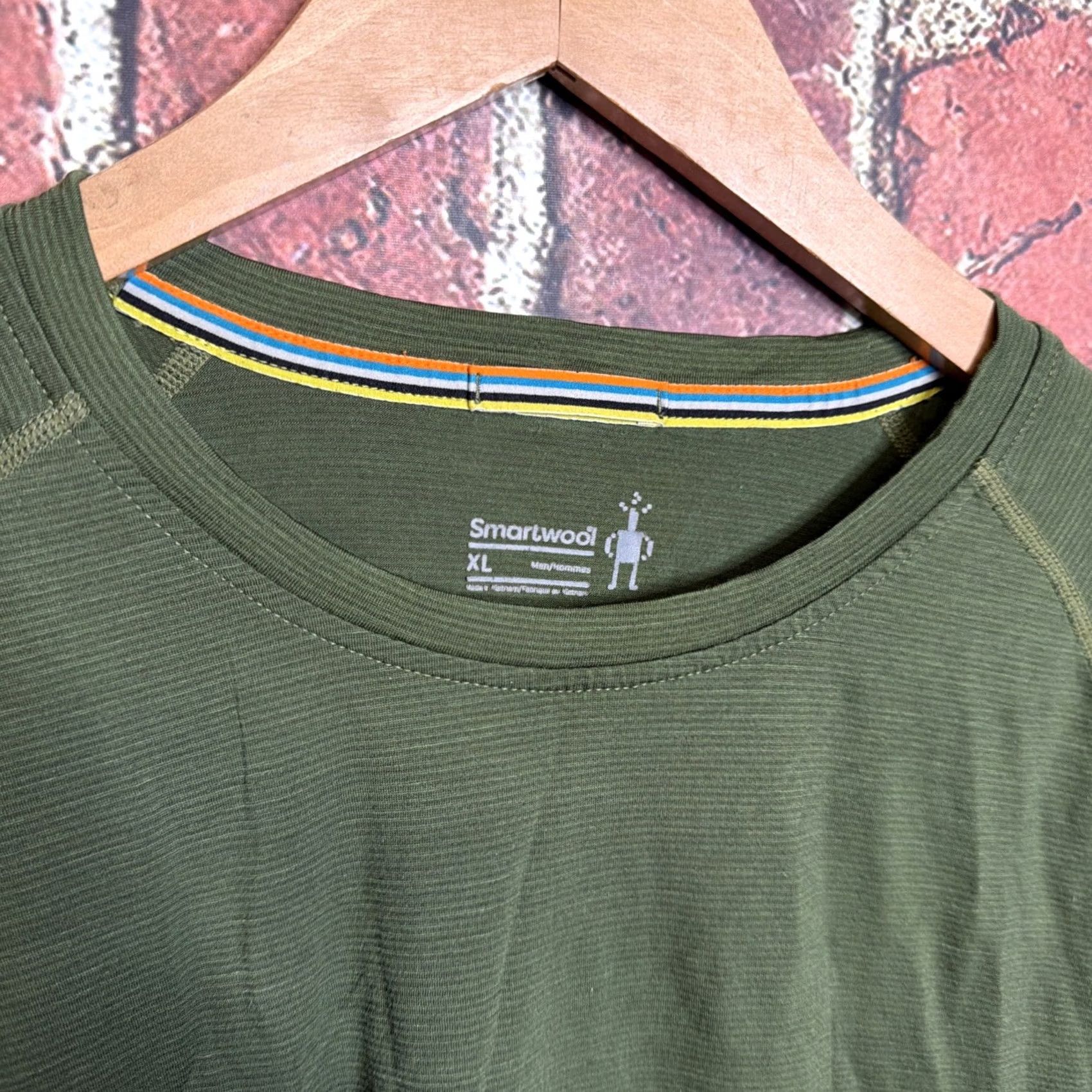 Smartwool Smartwool Shirt Mens XL Green Classic Thermal Merino Wool Base Layer Crew Size US XL / EU 56 / 4 - 2 Thumbnail