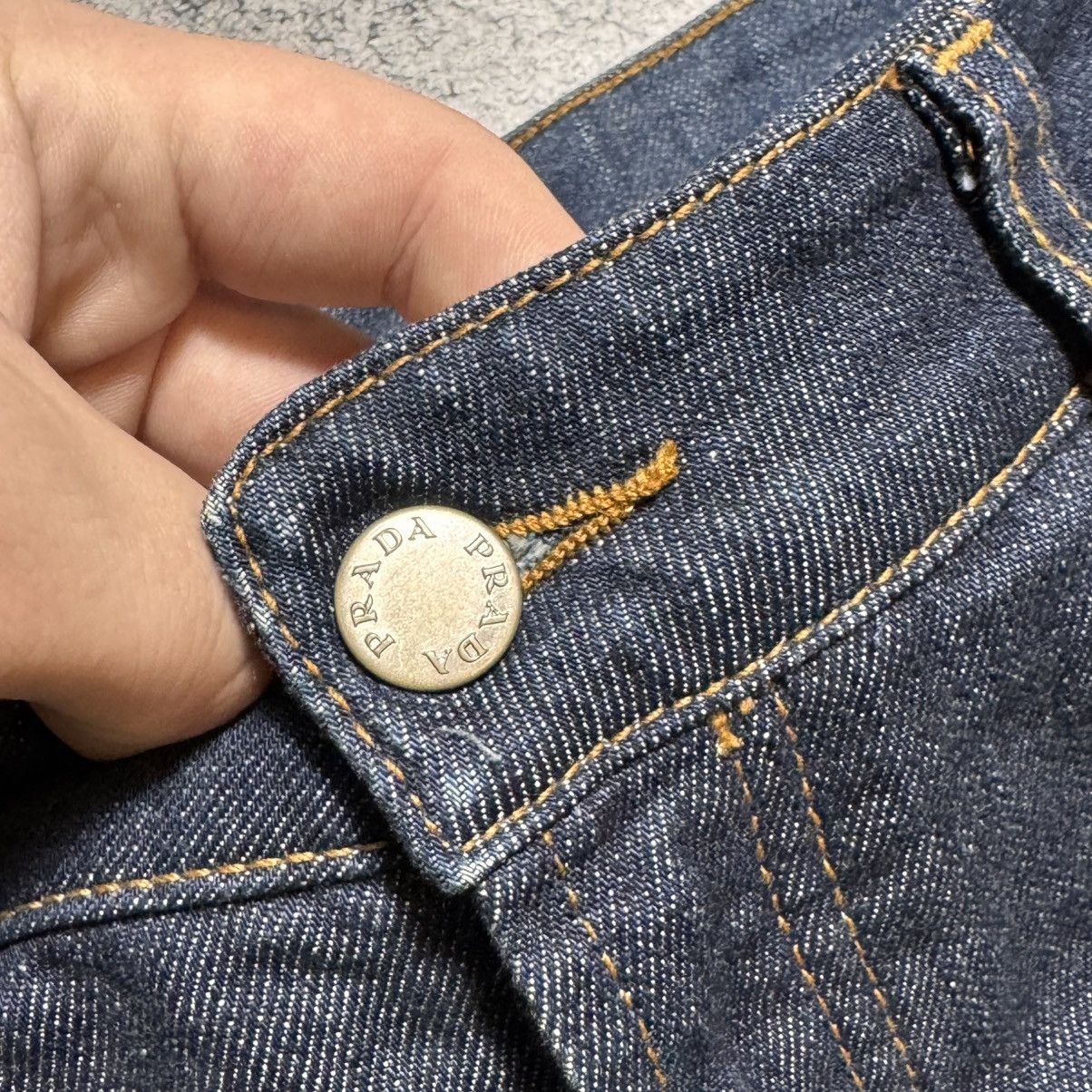 Prada Vintage Prada Zipper Pants Size 28" / US 6 / IT 42 - 8 Thumbnail