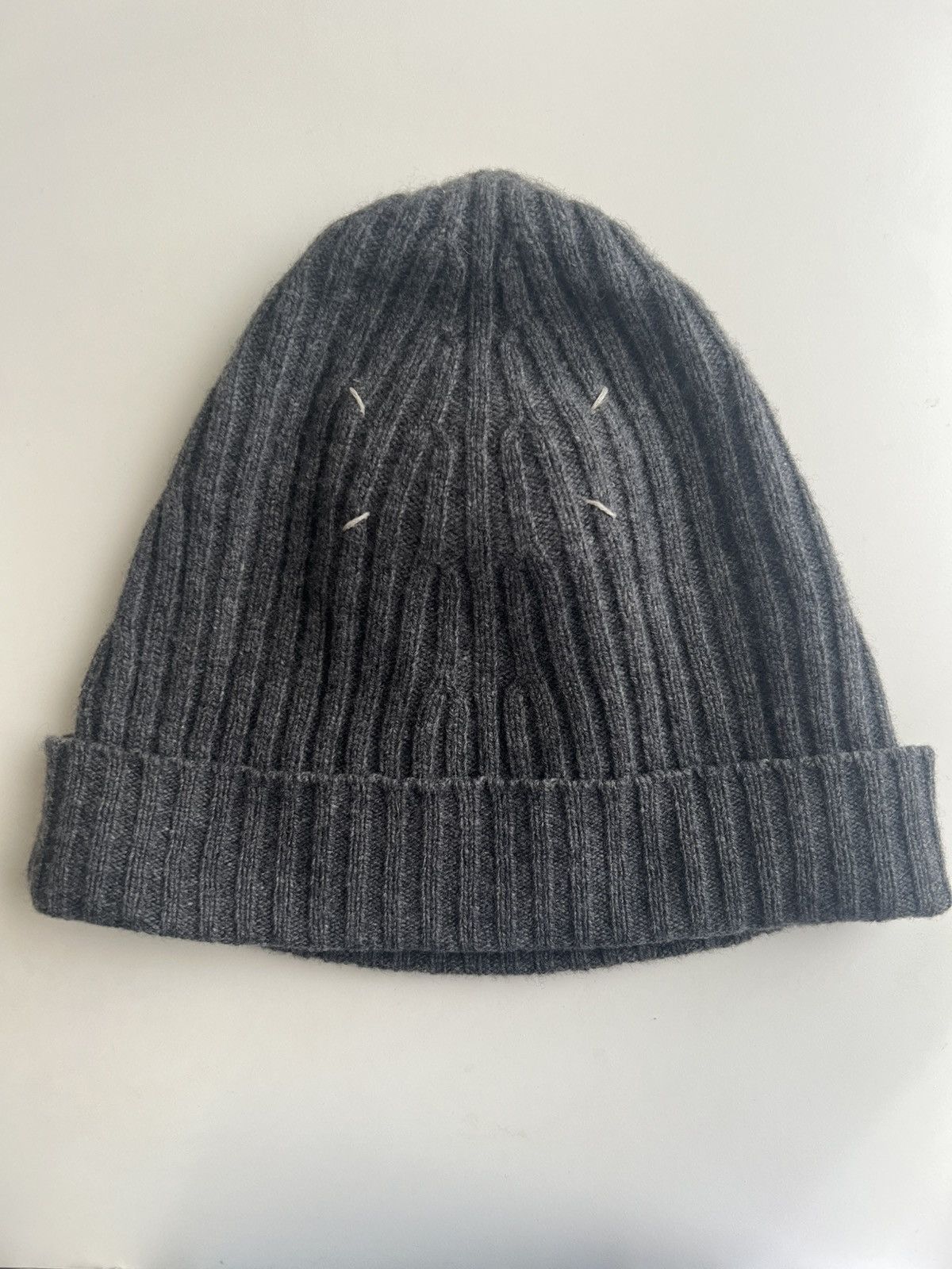Maison Margiela NO MORE DROPS Maison Margiela Gray Beanie Size ONE SIZE - 2 Thumbnail