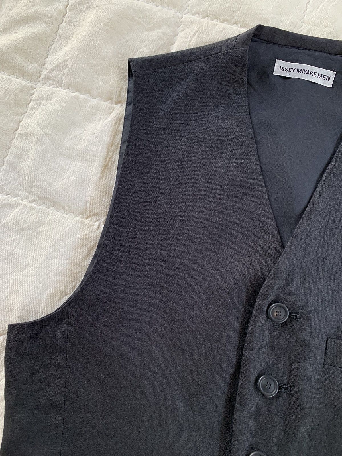 Issey Miyake Issey Miyake Men Vest Size US M / EU 48-50 / 2 - 3 Thumbnail