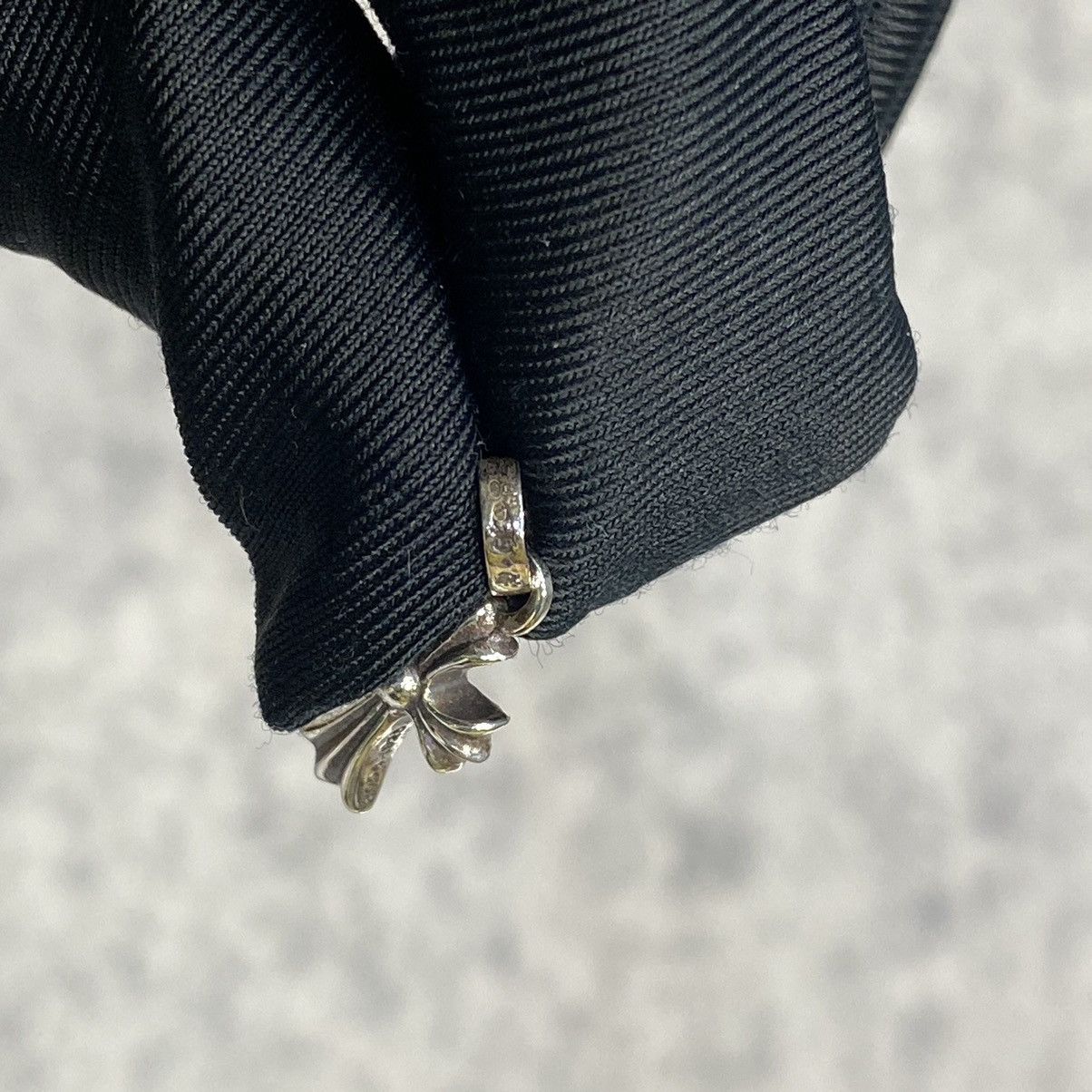 Chrome Hearts Chrome Hearts Cross baby fat sliver charm diamond Size ONE SIZE - 8 Thumbnail