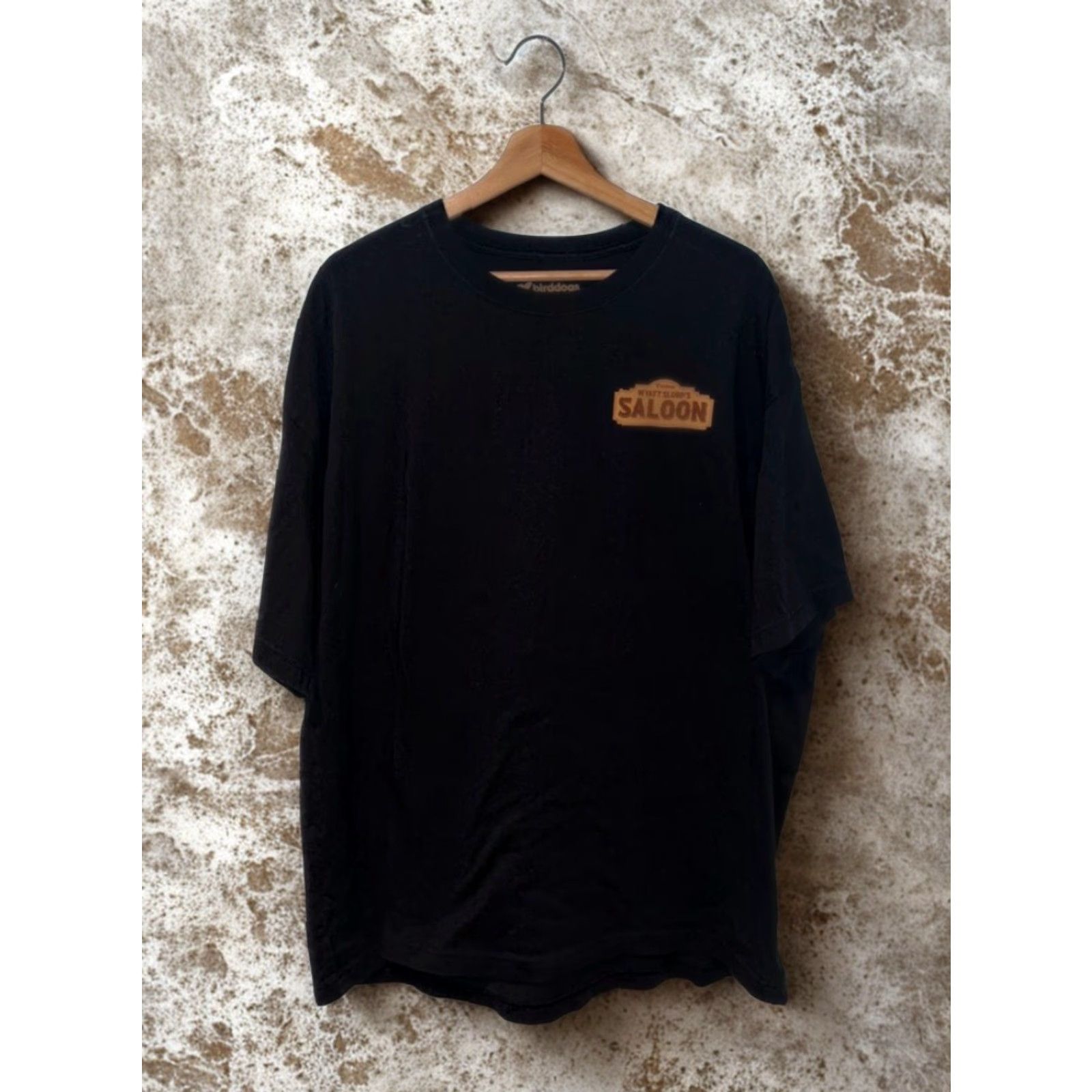 Vintage Birddogs Wyatt Slurp’s Saloon Tee 2XL Black Graphic Front & Back Print Men’s T-Shirt EUC Size US XXL / EU 58 / 5 - 3 Thumbnail