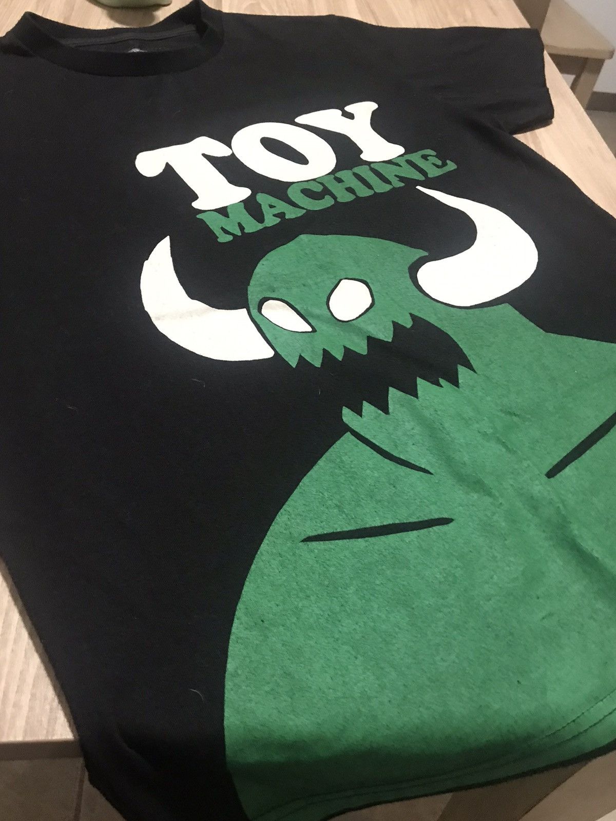 Toy Machine Toy Machine x Vintage Black/Green Huge Monster Logo Tee Size US L / EU 52-54 / 3 - 1 Thumbnail