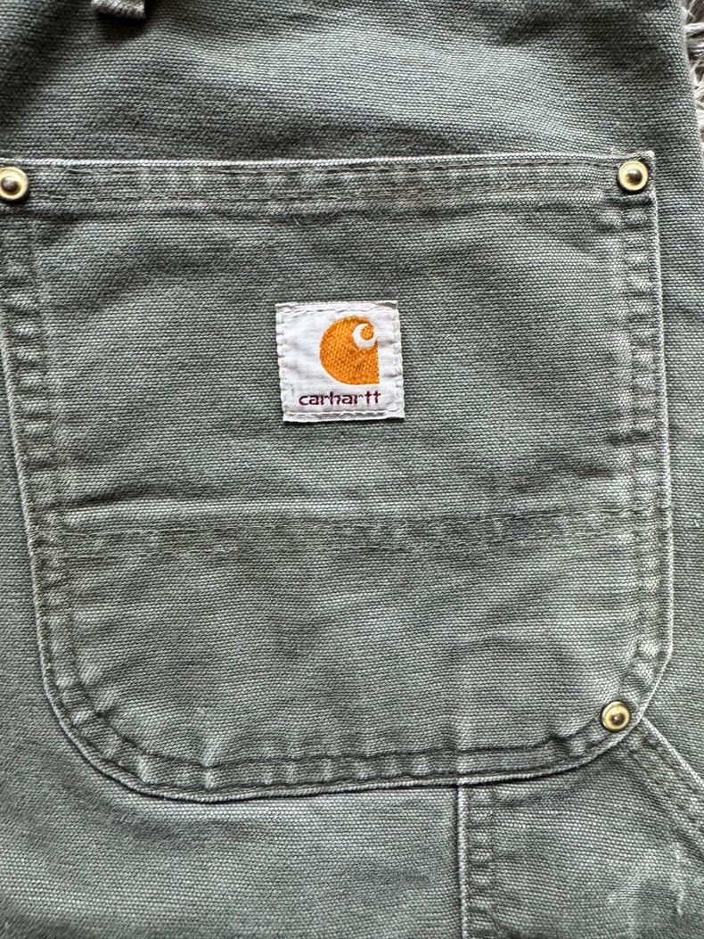 Carhartt carharrt size os Moss Green Overalls pants 2504-Nextarrow Size US 30 / EU 46 - 3 Thumbnail