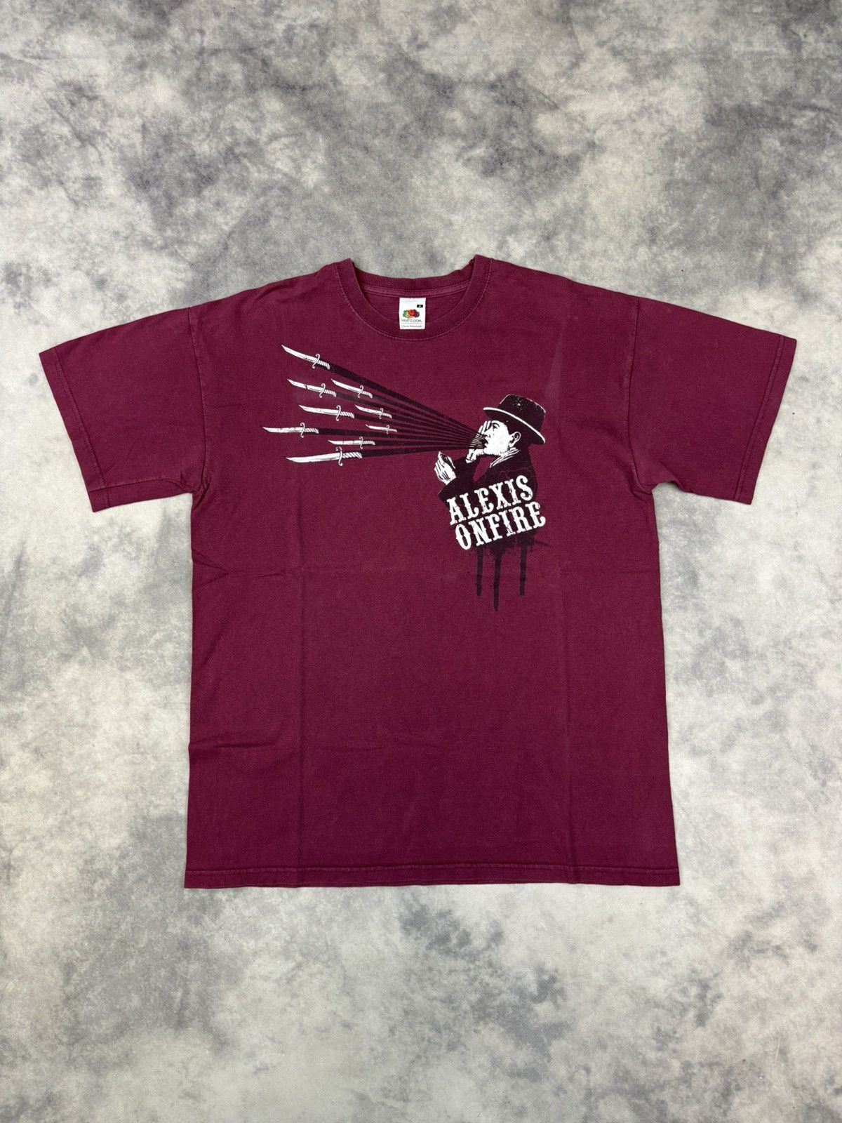 Band Tees × Vintage Alexisonfire t shirt tee graphic music band rock Metal y2k Size US M / EU 48-50 / 2 - 1 Thumbnail