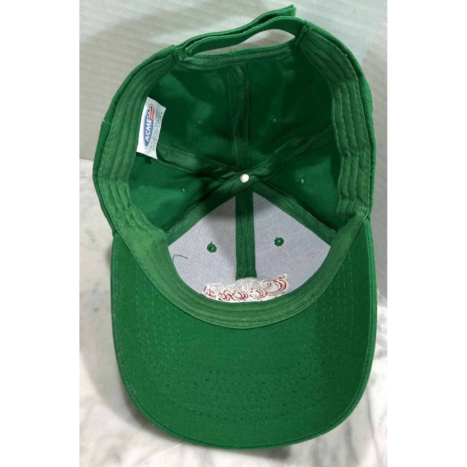 Vintage VINTAGE Acme Beer Hat Cap Green Adult One Size Adjustable Boys Womens Men? Size ONE SIZE - 6 Thumbnail