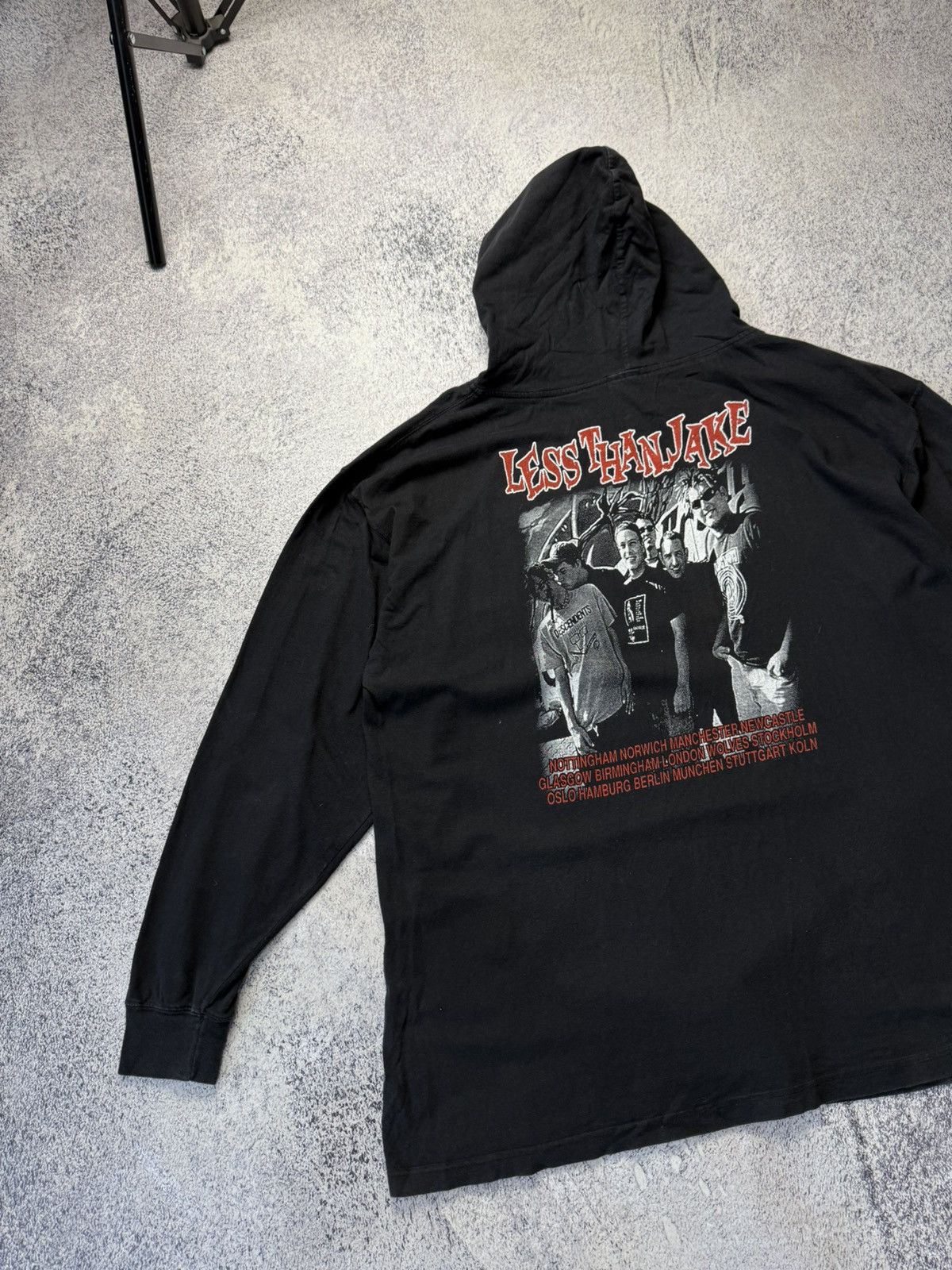Vintage Less Than Jake Vintage Tour Hoodie 90 Ska Punk Band Merch Size US L / EU 52-54 / 3 - 14 Thumbnail