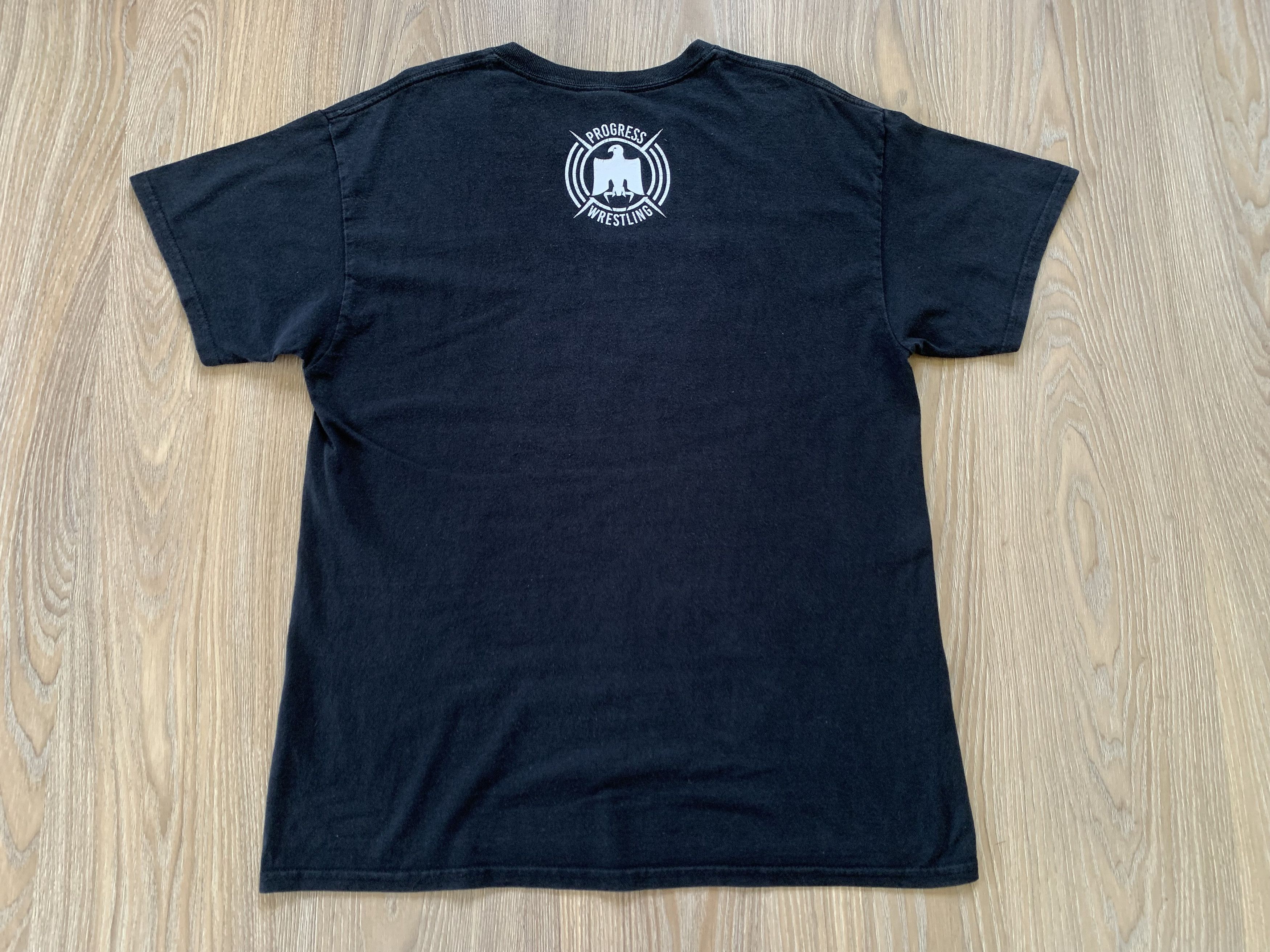 WWE Gildan Progress Wrestling Worldwide Printed T-Shirt Size US L / EU 52-54 / 3 - 3 Thumbnail