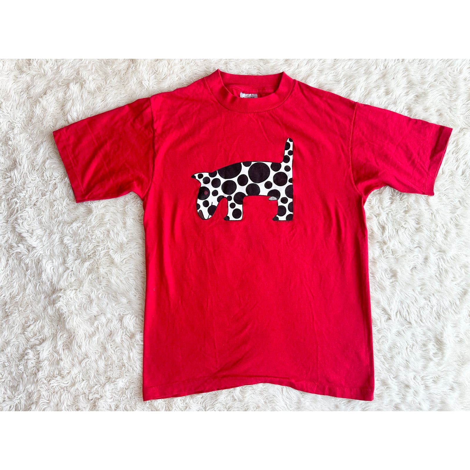 Vintage 1987 Spotted Bull Terrier Single Stitch Tee Size US L / EU 52-54 / 3 - 1 Thumbnail