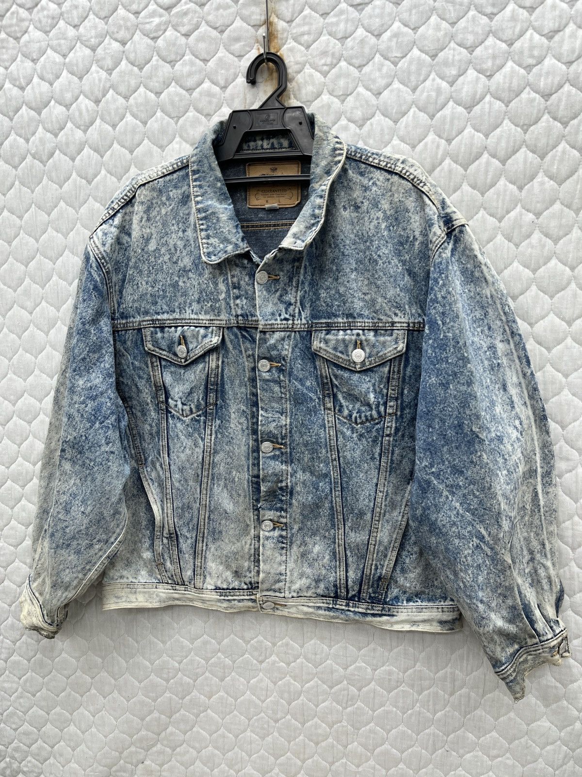 Edwin 🔥🔥🔥STEALS VTG EDWIN ACID WASH DENIM JACKET Size US XL / EU 56 / 4 - 3 Thumbnail
