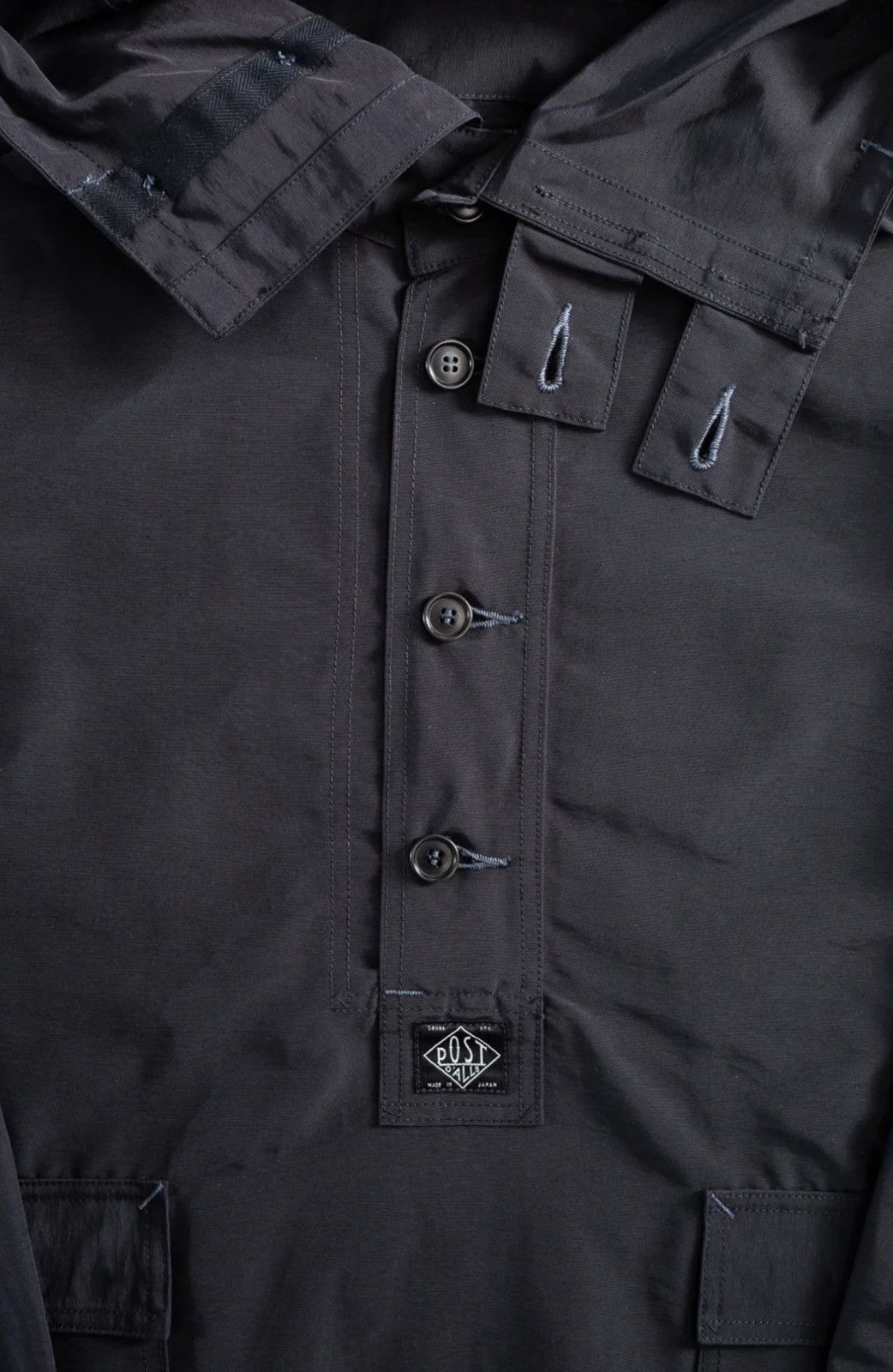 Post Overalls Post O’Alls 1105-SFB - NAVY Parka 60/40 - Black Size US L / EU 52-54 / 3 - 4 Thumbnail