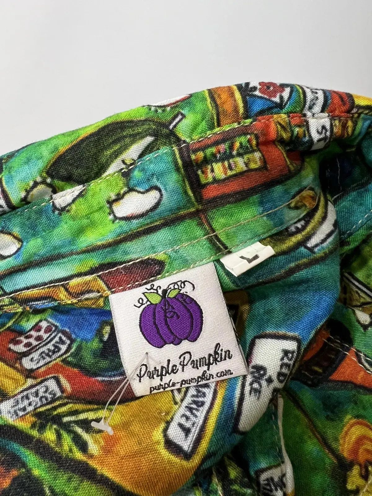 Vintage vintage crazy shirt 90’s Size US L / EU 52-54 / 3 - 3 Thumbnail