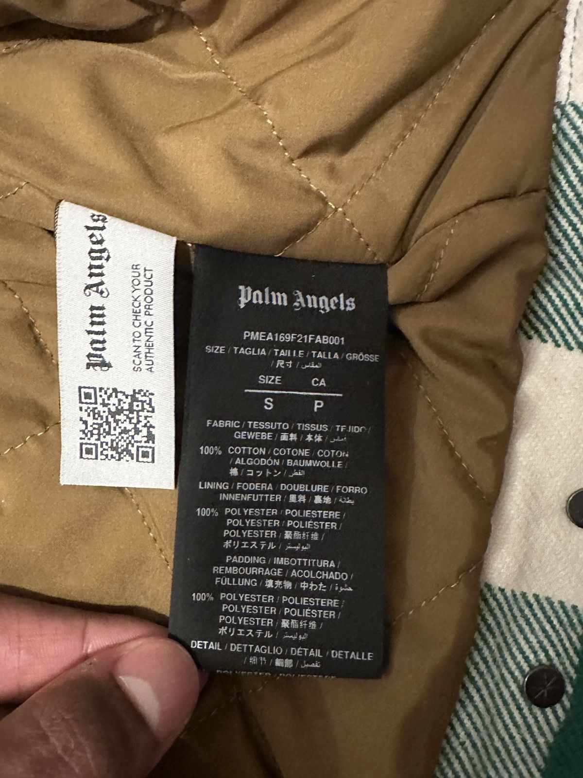 Palm Angels Palm Angels Jacket for sale Size US S / EU 44-46 / 1 - 14 Thumbnail