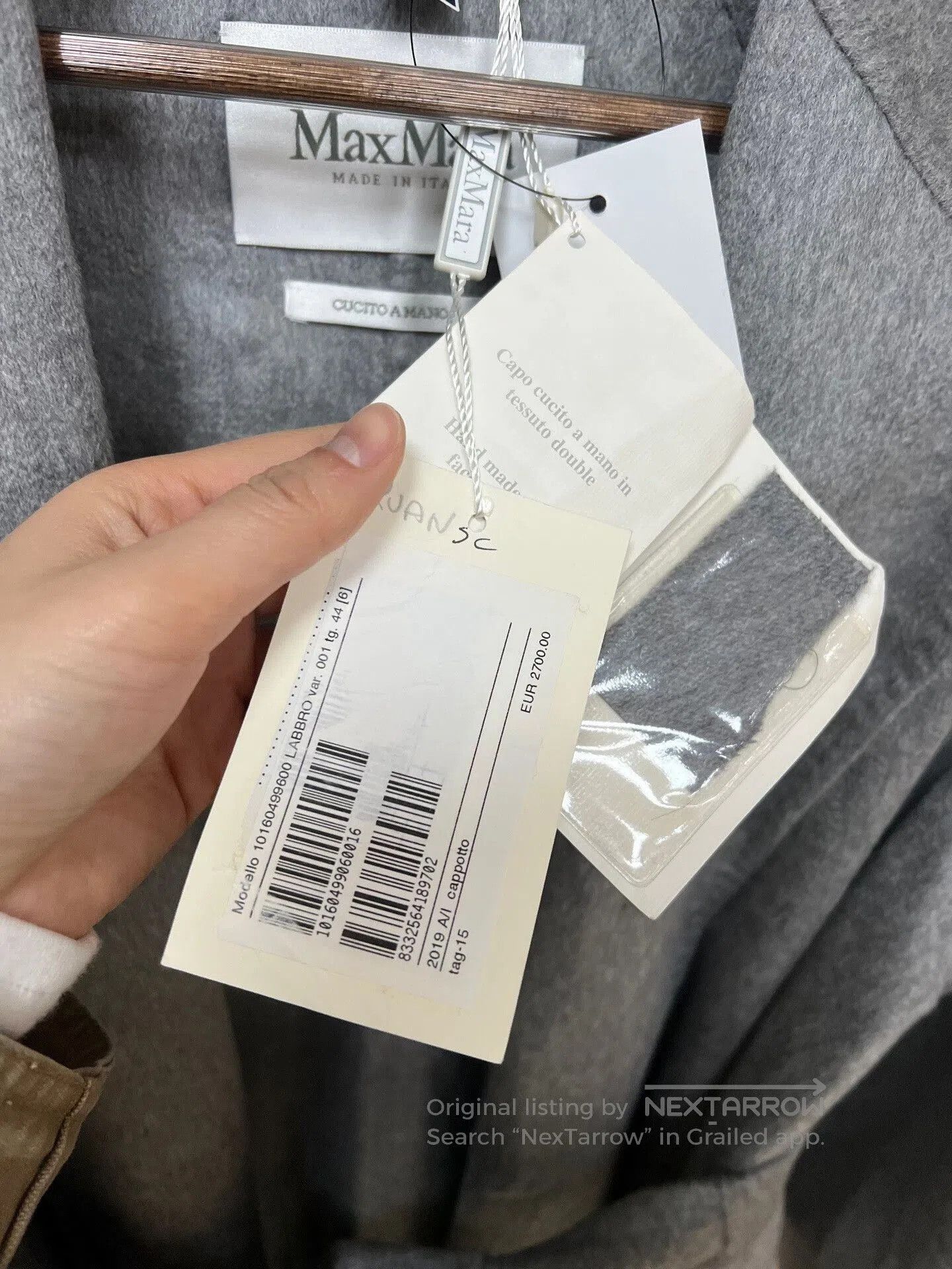 Max Mara maxmara gray cashmere coat. Size M / US 6-8 / IT 42-44 - 3 Thumbnail