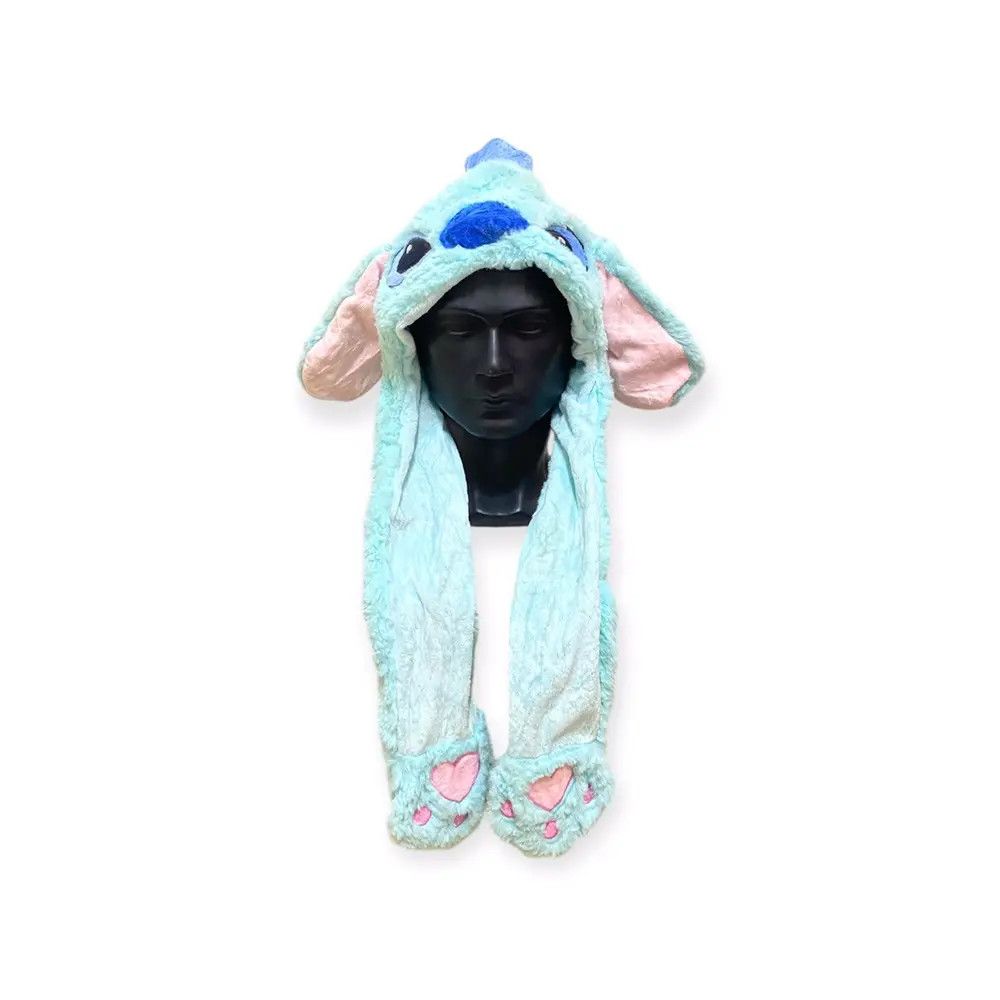 Cartoon Network × Disney × Vintage Stitch Bunny Horn Beanie Hat Size ONE SIZE - 1 Thumbnail