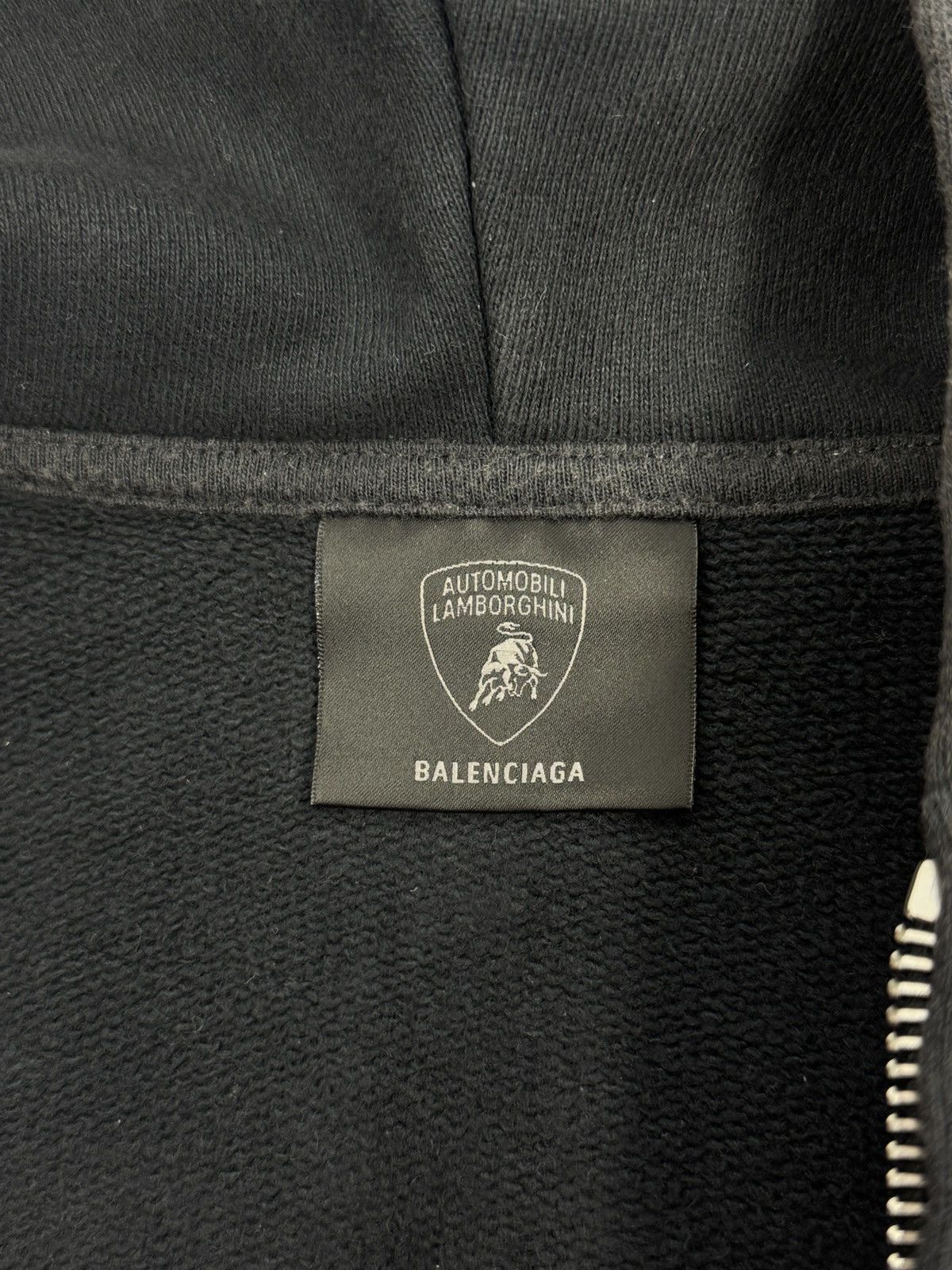 Balenciaga × Lamborghini LAMBORGHINI GRAPHIC PRINT ZIP UP JUMPER Size US L / EU 52-54 / 3 - 4 Thumbnail