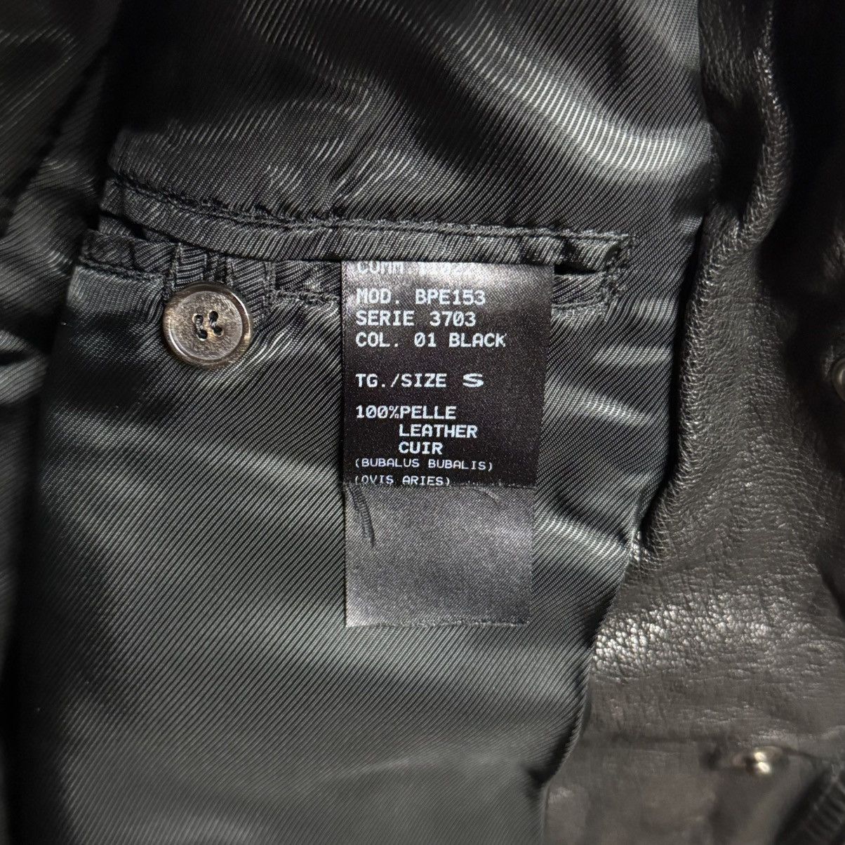 Neil Barrett Neil Barrett Shearling Fur Buffalo Leather Jacket Size US S / EU 44-46 / 1 - 12 Thumbnail