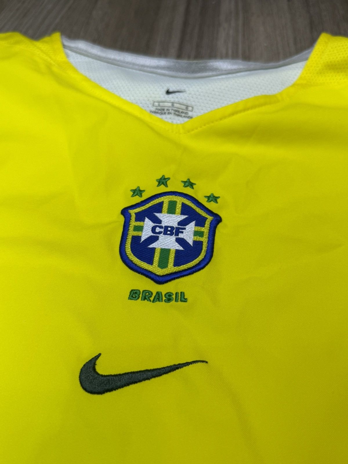 Nike Brazil 02/03 player issue training vest Size US L / EU 52-54 / 3 - 4 Thumbnail