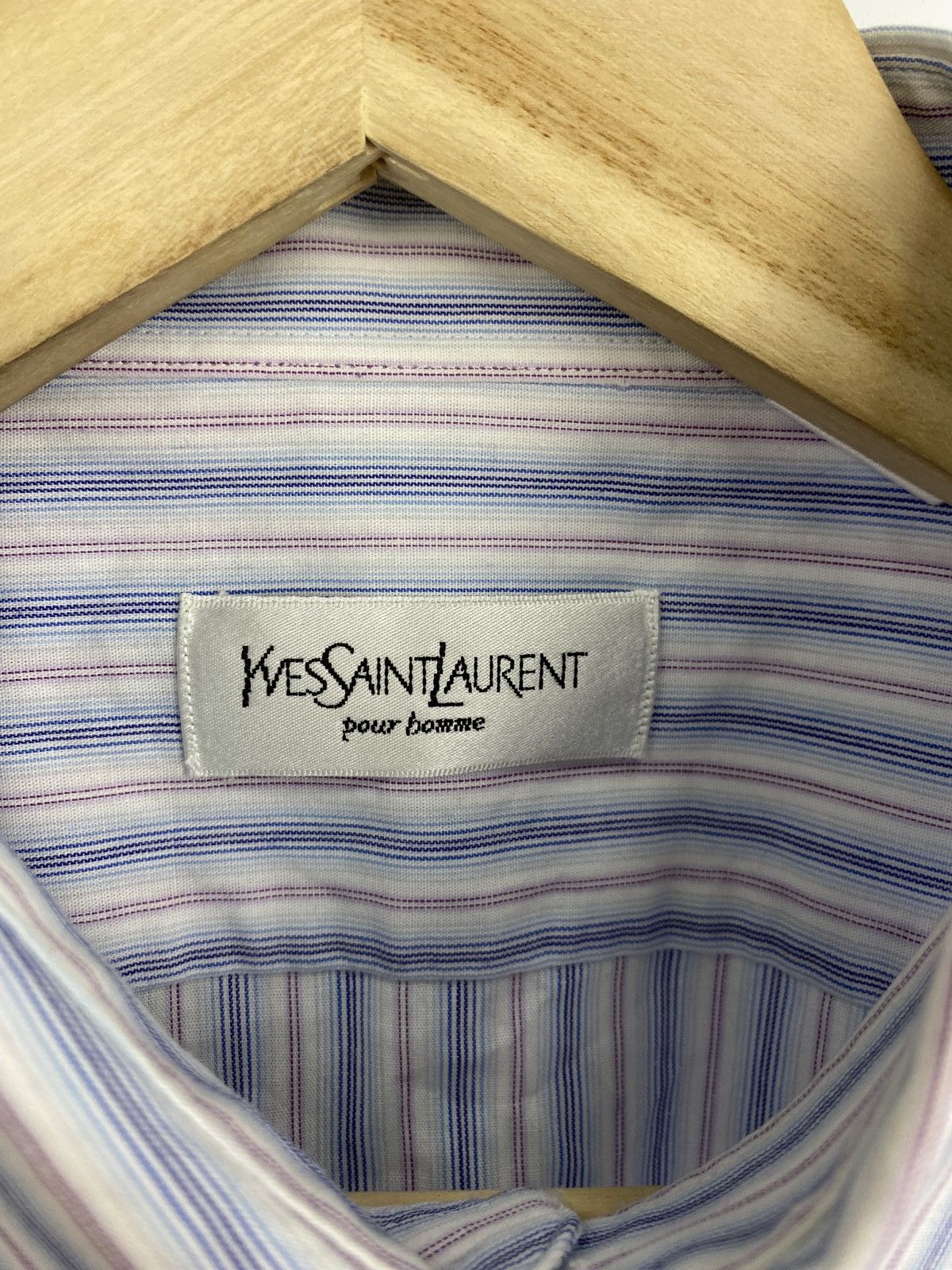 Yves Saint Laurent Vintage 90s Yves Saint Laurent YSL Shirt Rare Retro Y2K Hype Size US L / EU 52-54 / 3 - 6 Thumbnail