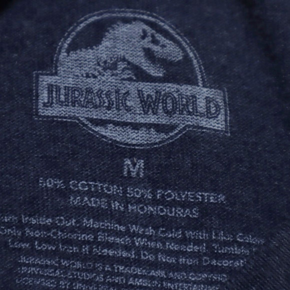 Vintage Jurassic World Infrared T-Rex Solid T-Shirt Gray Men's M Size US M / EU 48-50 / 2 - 5 Thumbnail