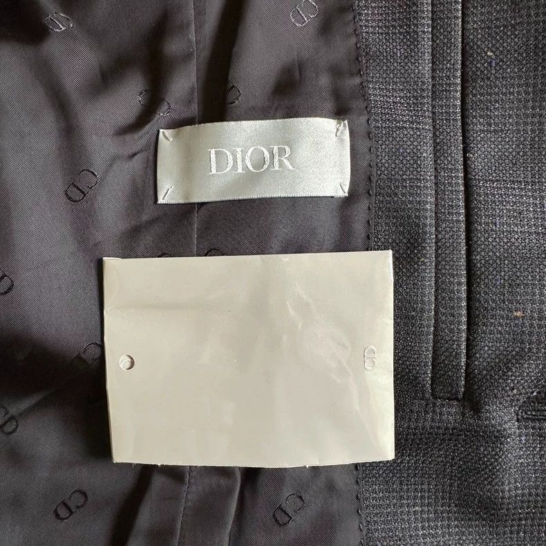 Dior Dior Plaid waist gun lapel suit Size US L / EU 52-54 / 3 - 7 Thumbnail
