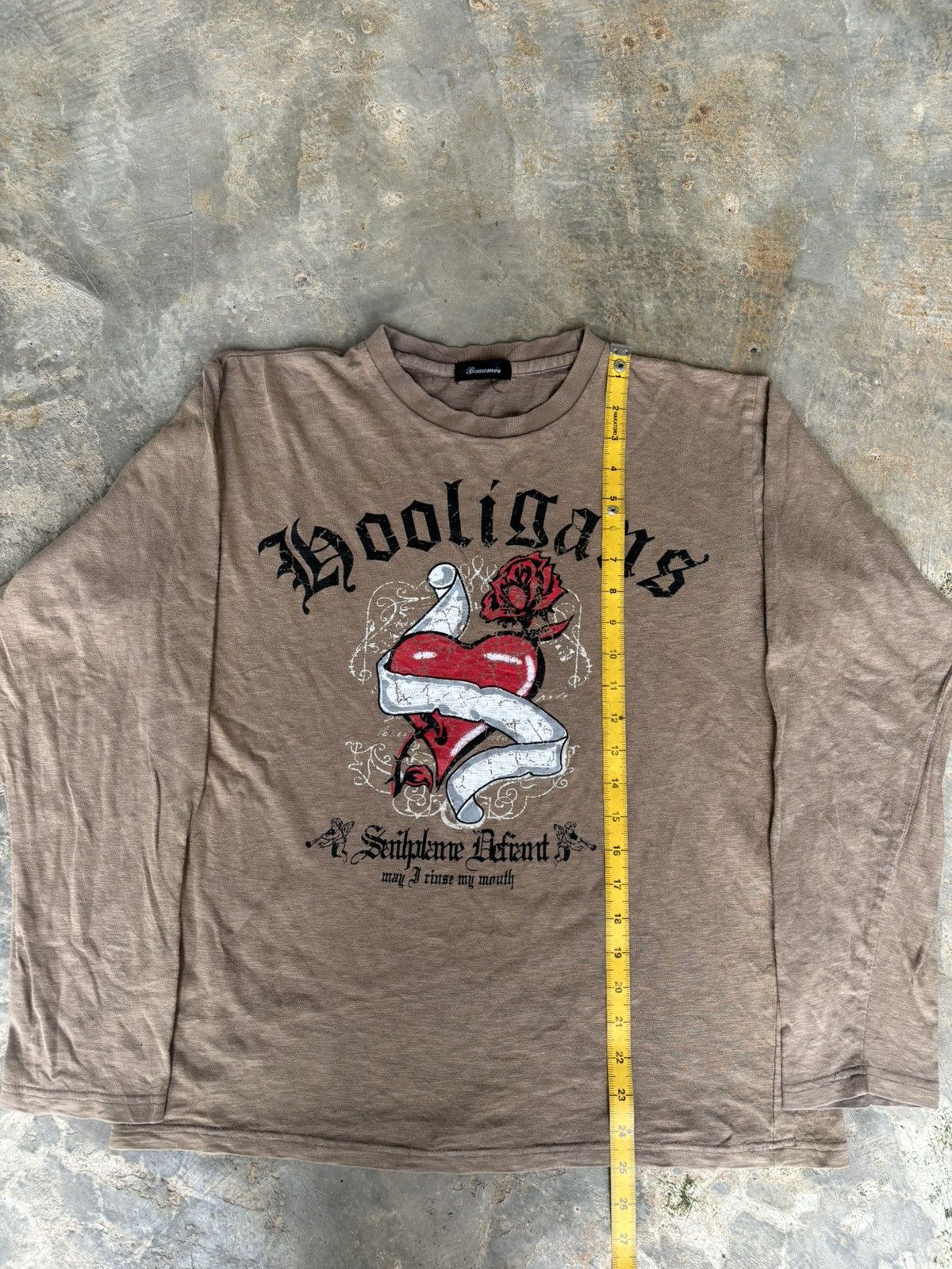 Hysteric Glamour Y2k Beaumere Hooligans Ifsixwasnine Punk Style Longsleeve Size US L / EU 52-54 / 3 - 10 Thumbnail